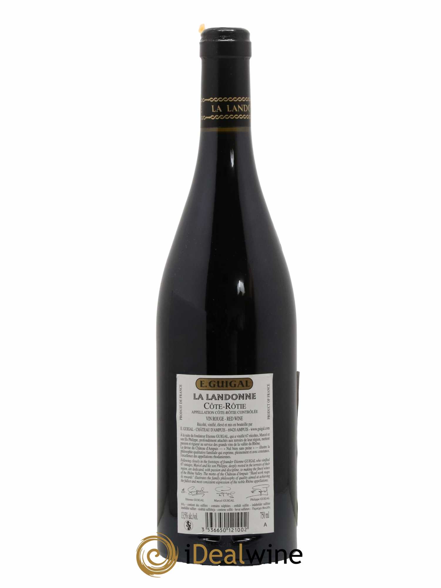 Côte-Rôtie La Landonne Guigal 2006 - Lot of 1 bottle - 1