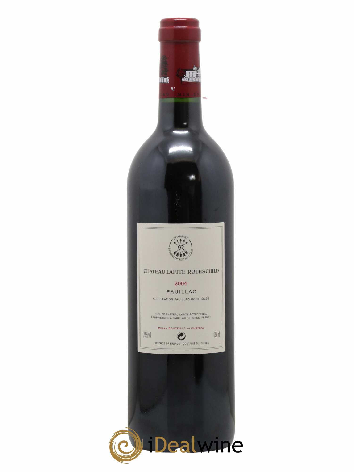 Château Lafite Rothschild 1er Grand Cru Classé 2004 - Lot de 1 bouteille - 1