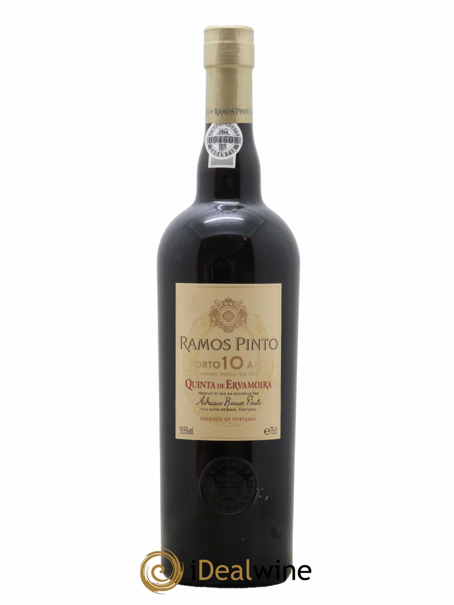 Porto Ramos Pinto 10 ans Quinta de Ervamoira - Lot de 1 bouteille - 0