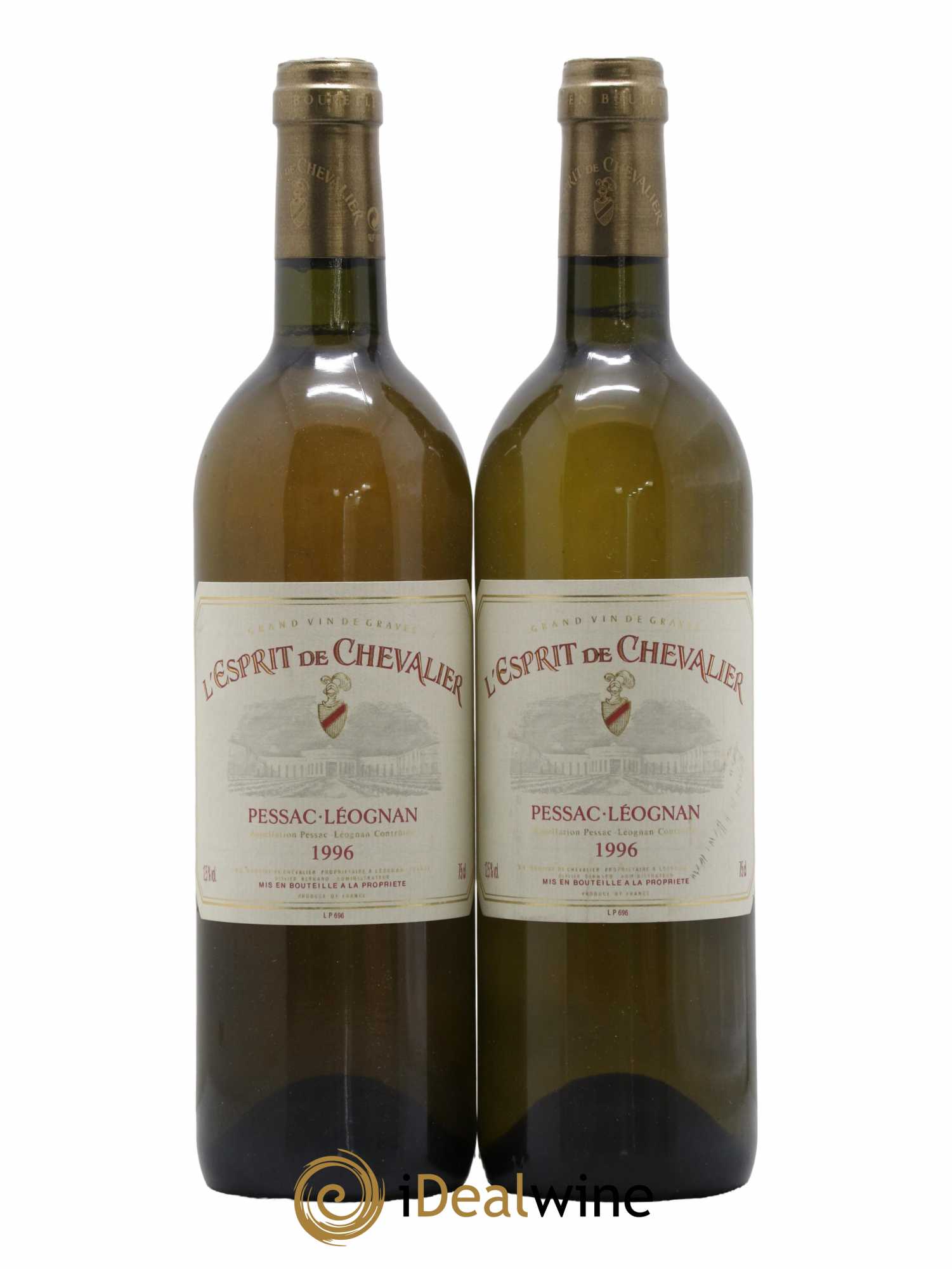 Esprit de Chevalier Second Vin 1996 - Lot de 2 bouteilles - 0