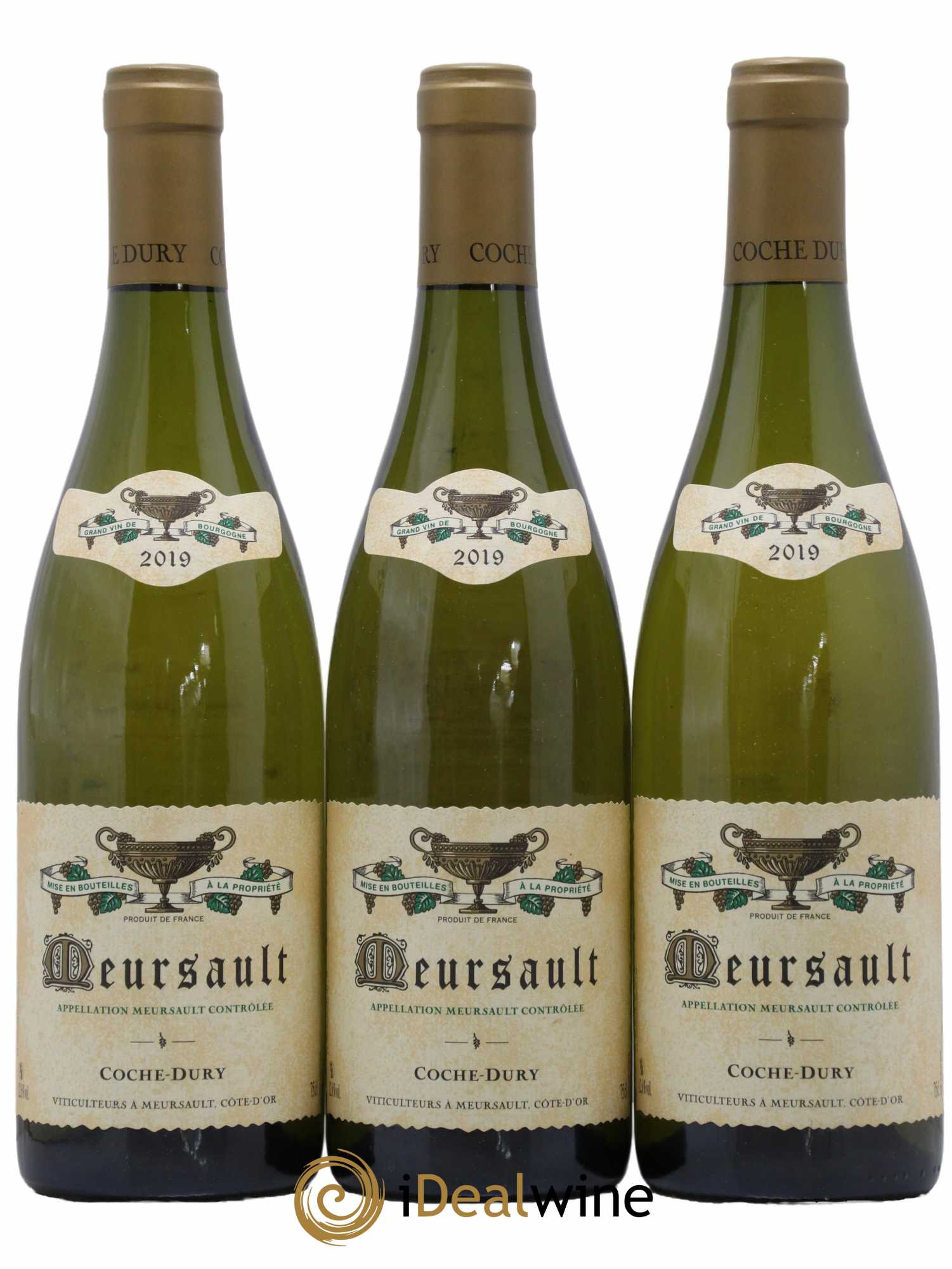 Meursault Coche Dury (Domaine) 2019 - Lot de 3 bouteilles - 0