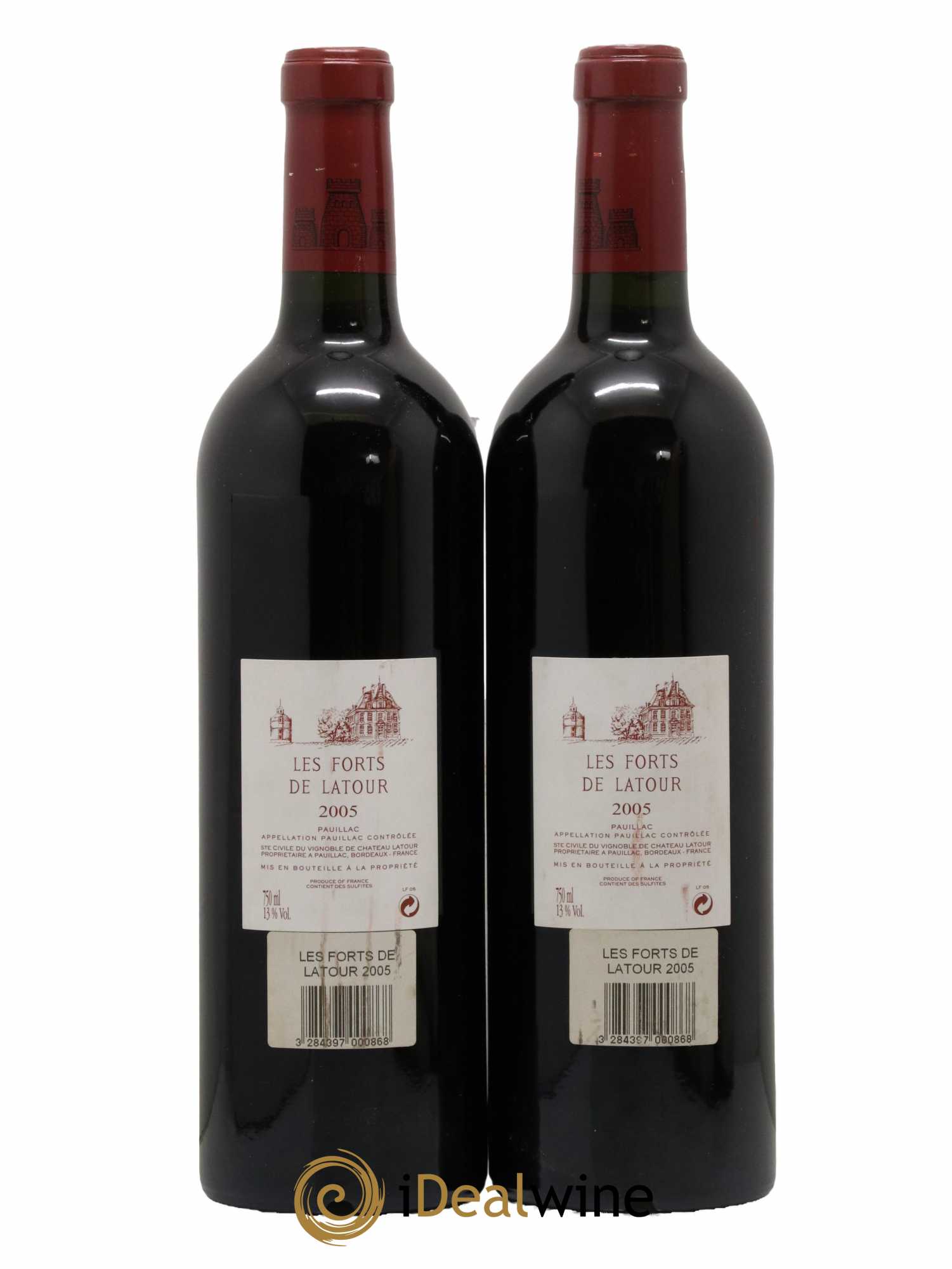 Les Forts de Latour Second Vin 2005 - Lot de 2 bouteilles - 1