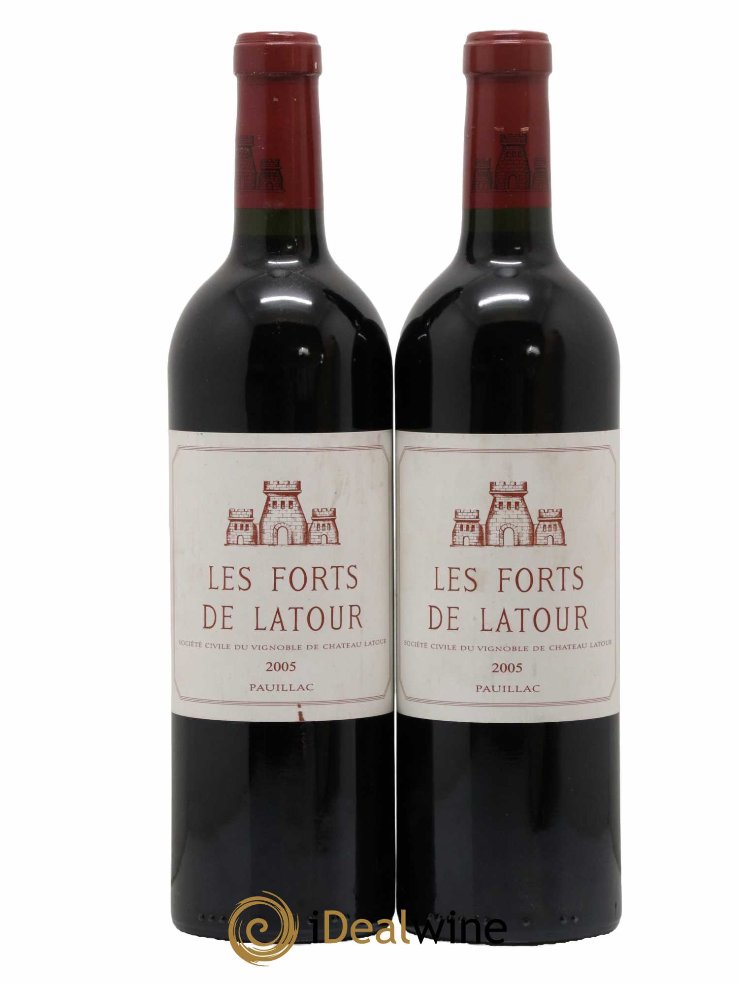 Les Forts de Latour Second Vin 2005 - Lot de 2 bouteilles - 0