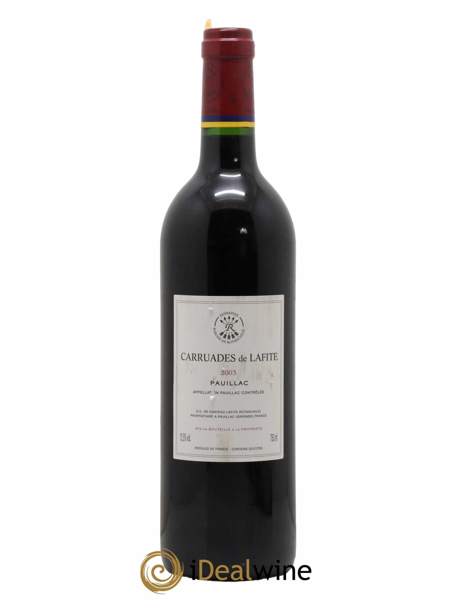 Carruades de Lafite Rothschild Second Vin 2003 - Lot de 1 bouteille - 1