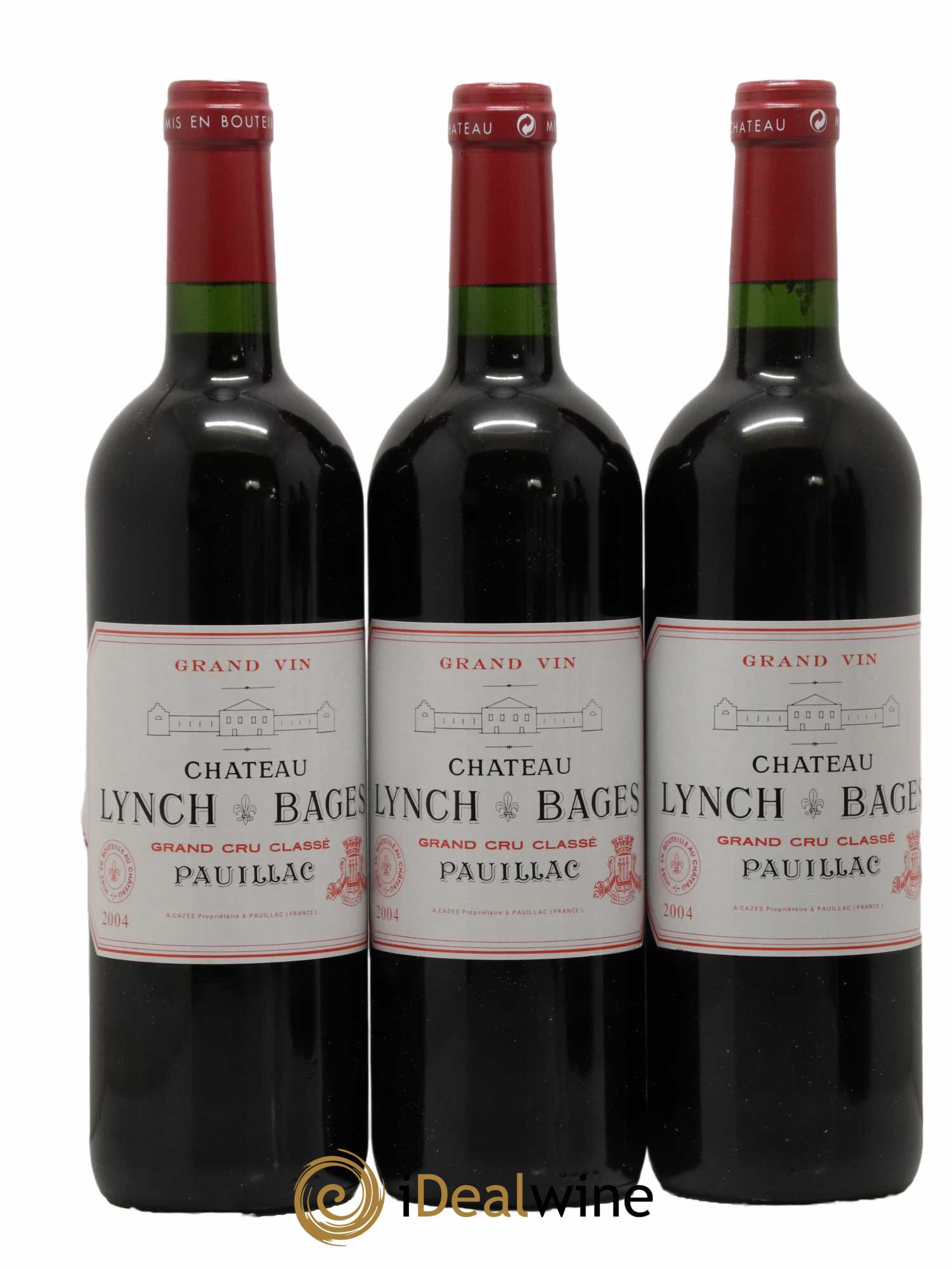 Château Lynch Bages 5ème Grand Cru Classé 2004 - Lot de 12 bouteilles - 3
