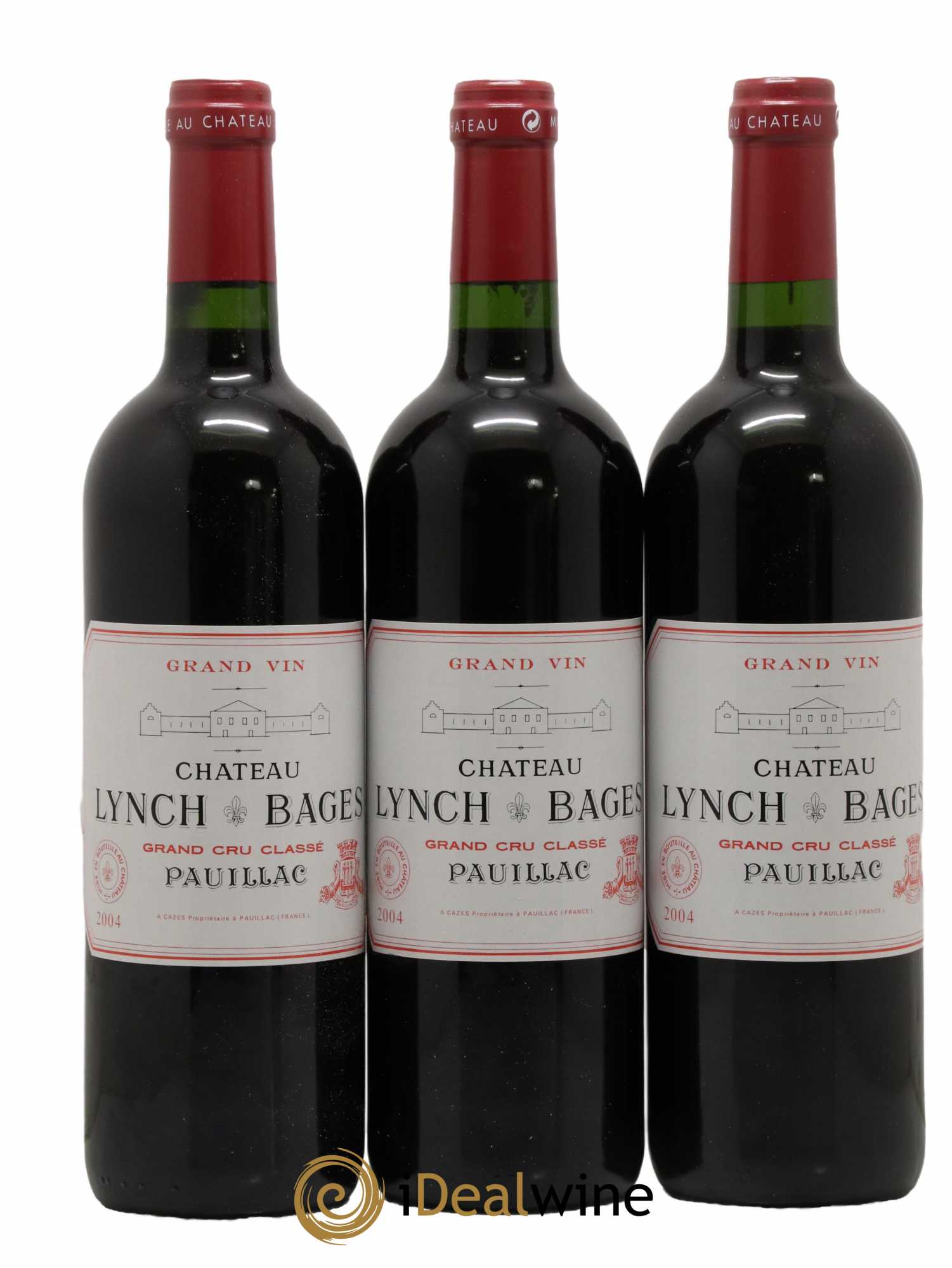 Château Lynch Bages 5ème Grand Cru Classé 2004 - Lot de 12 bouteilles - 4