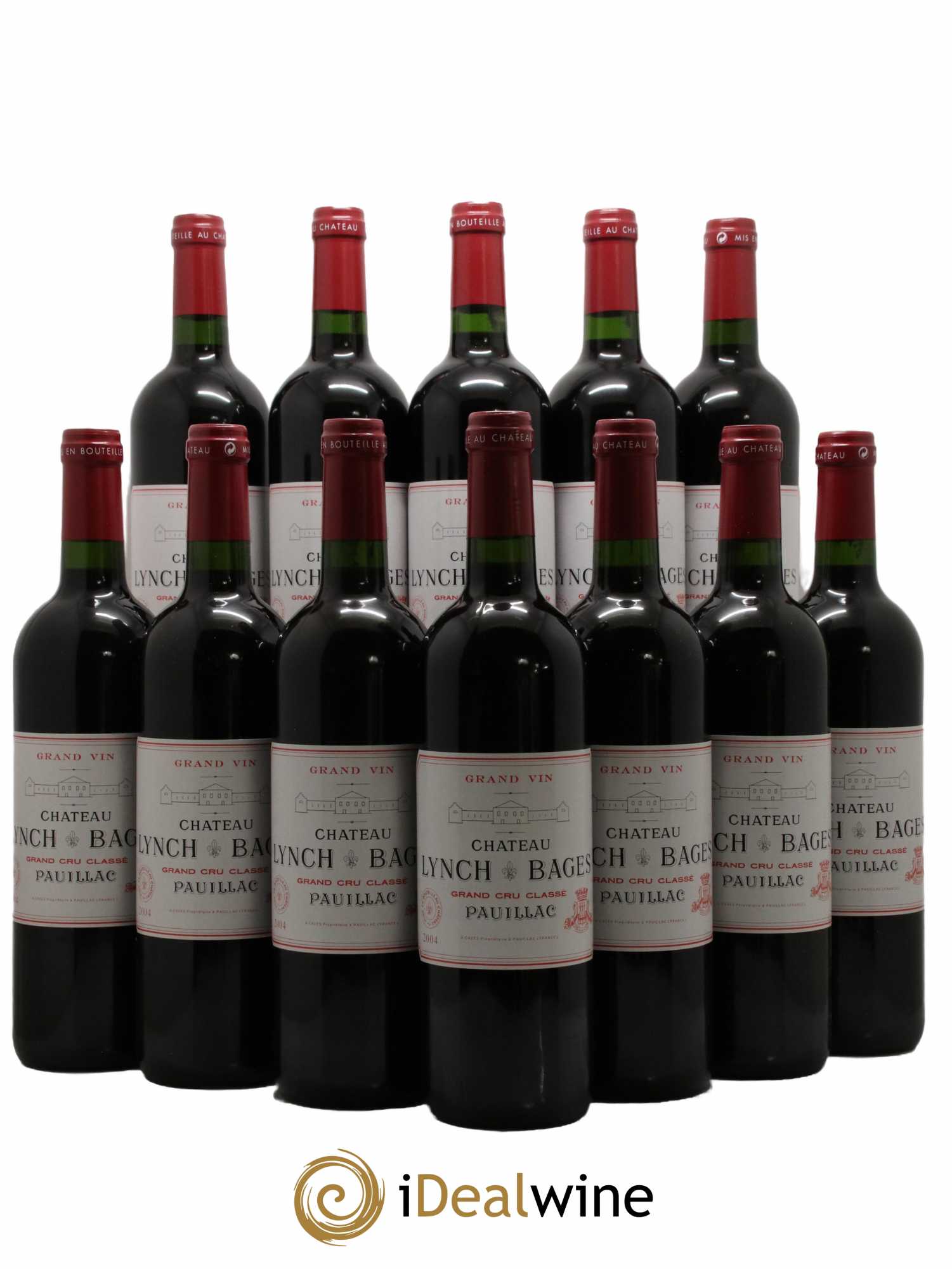 Château Lynch Bages 5ème Grand Cru Classé 2004 - Lot de 12 bouteilles - 0