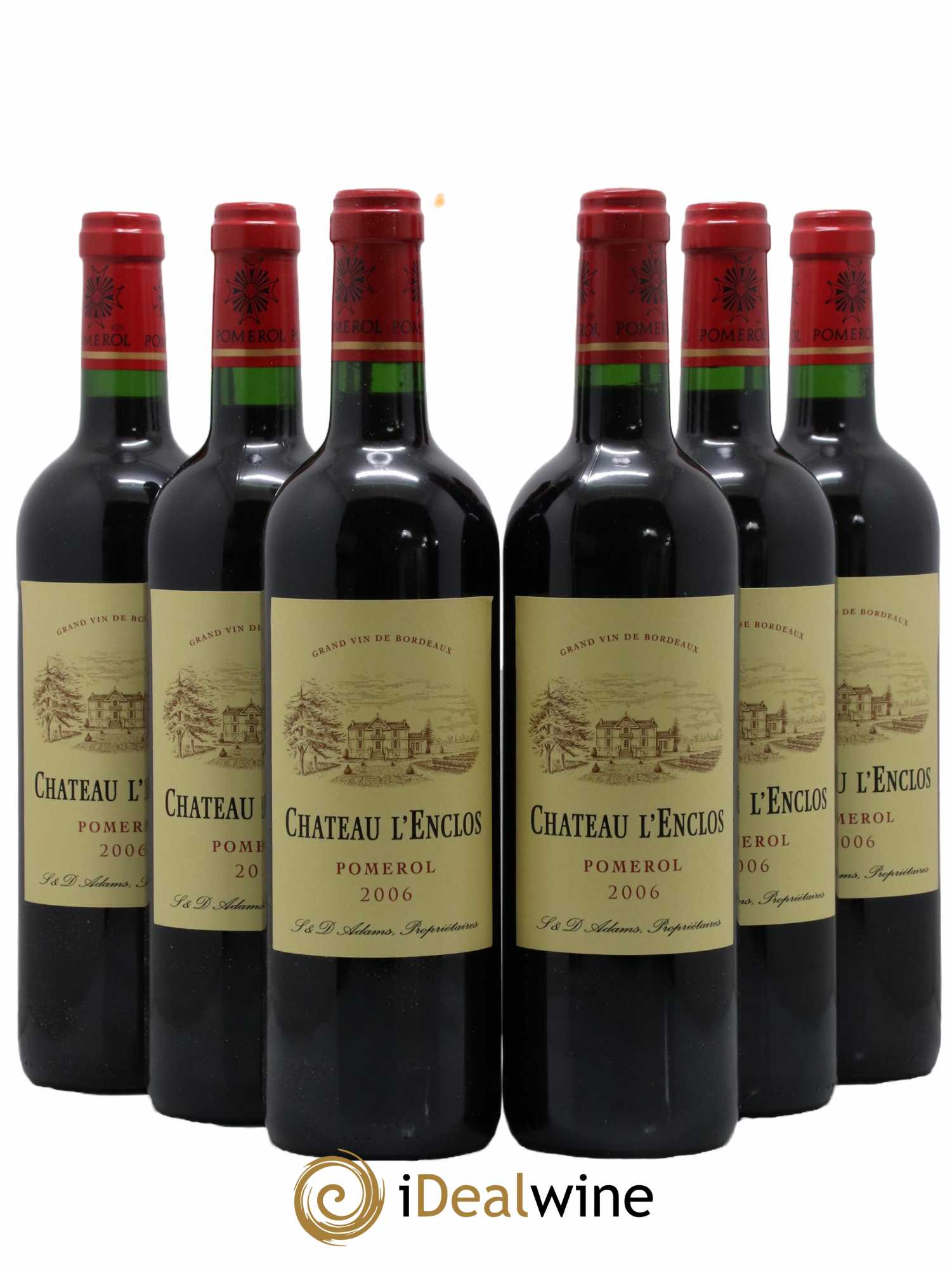 Château l' Enclos 2006 - Lot de 6 bouteilles - 0