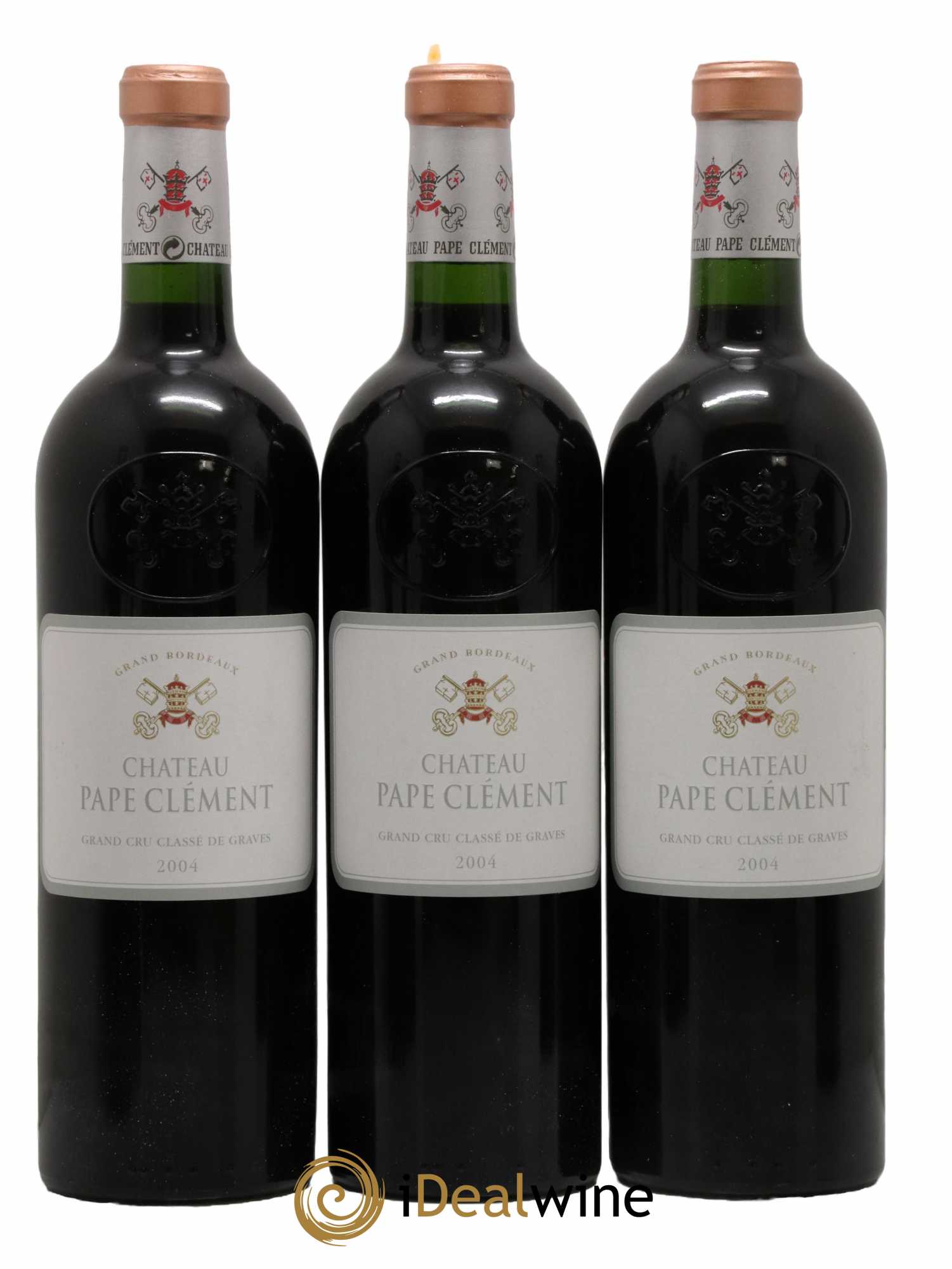 Château Pape Clément Cru Classé de Graves 2004 - Lot de 6 bouteilles - 1