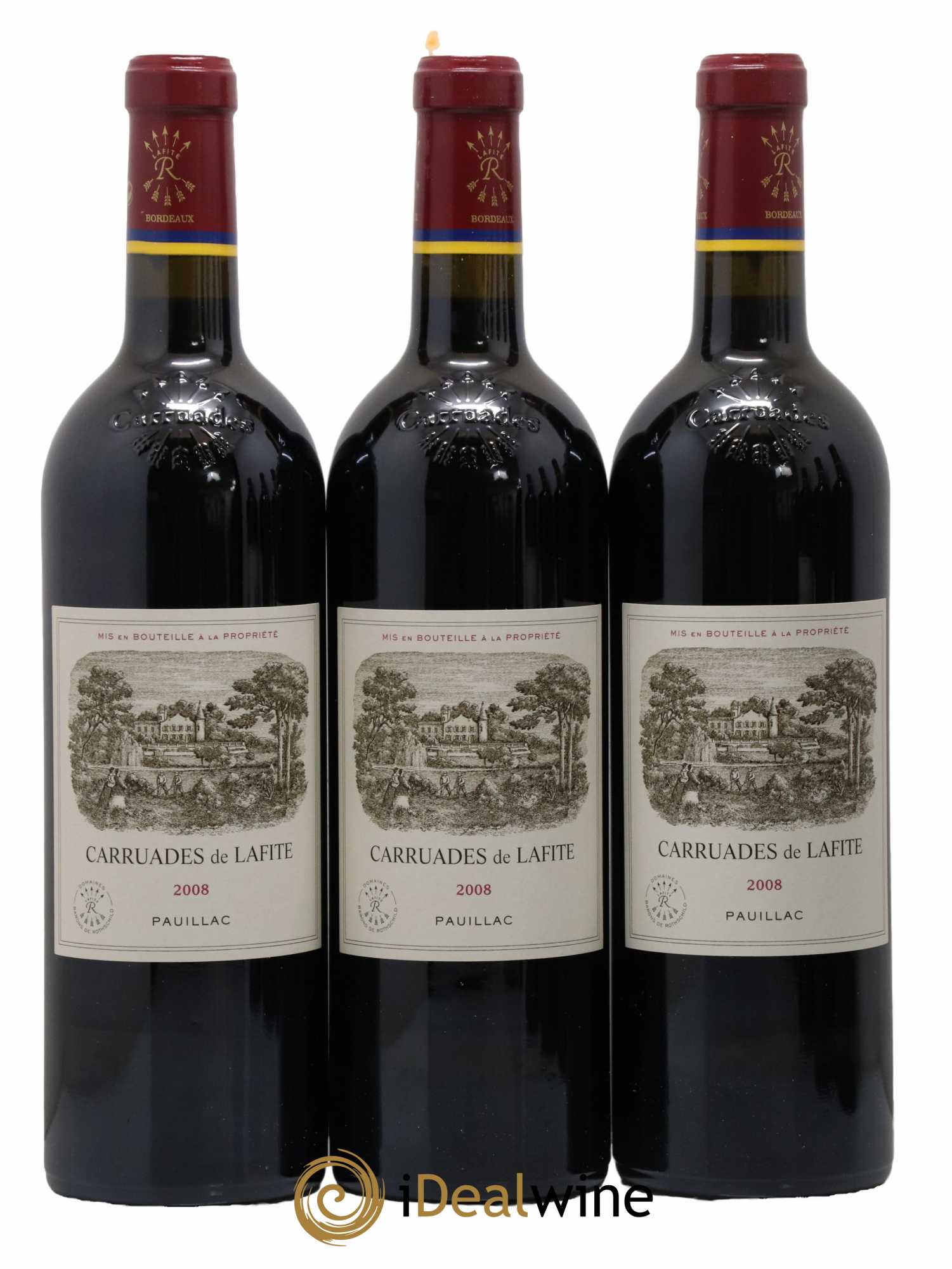 Carruades de Lafite Rothschild Second Vin 2008 - Lot de 6 bouteilles - 3