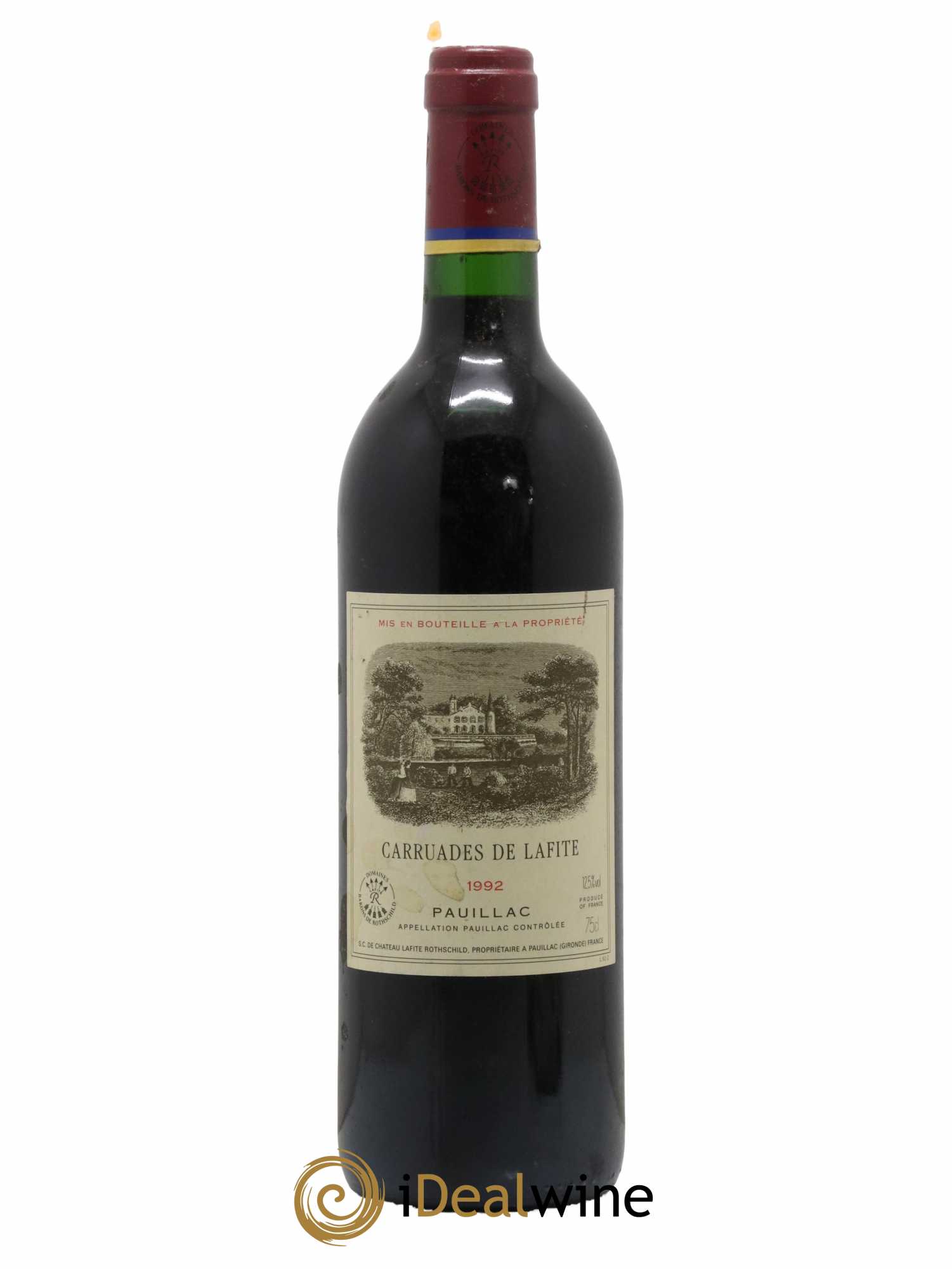 Carruades de Lafite Rothschild Second Vin 1992 - Lot de 1 bouteille - 0