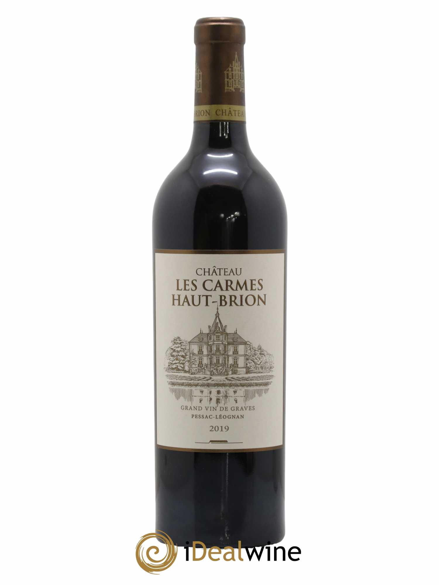 Château Les Carmes Haut-Brion 2019 - Lot de 1 bouteille - 0