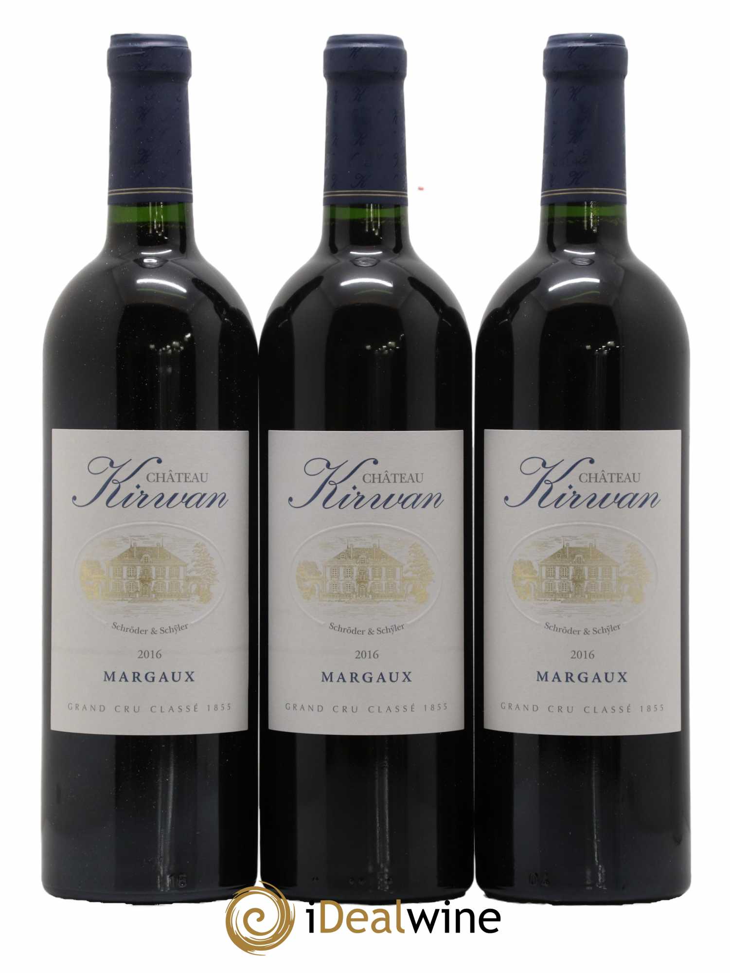 Château Kirwan 3ème Grand Cru Classé 2016 - Lotto di 6 bottiglie - 1