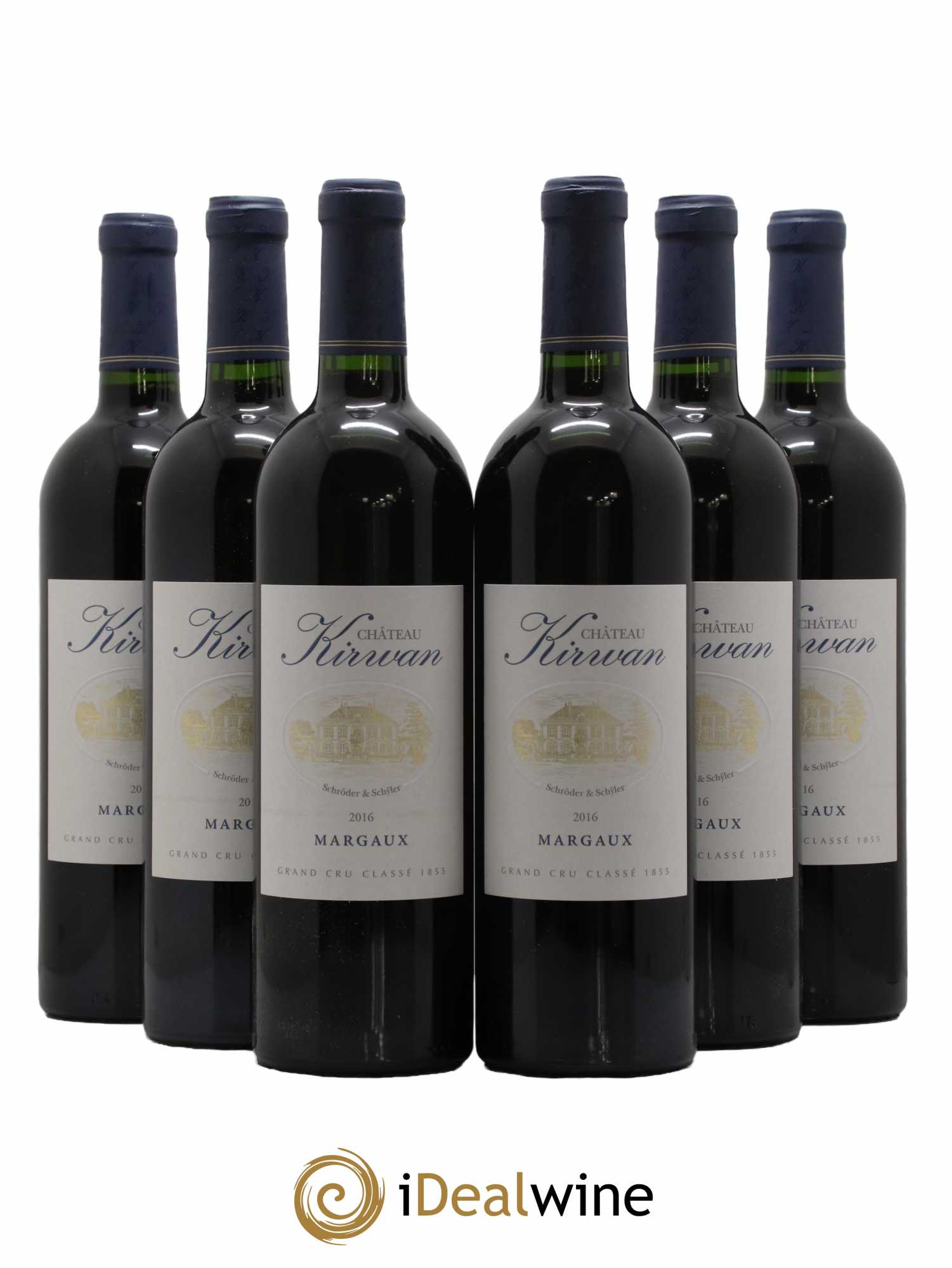 Château Kirwan 3ème Grand Cru Classé 2016 - Lotto di 6 bottiglie - 0