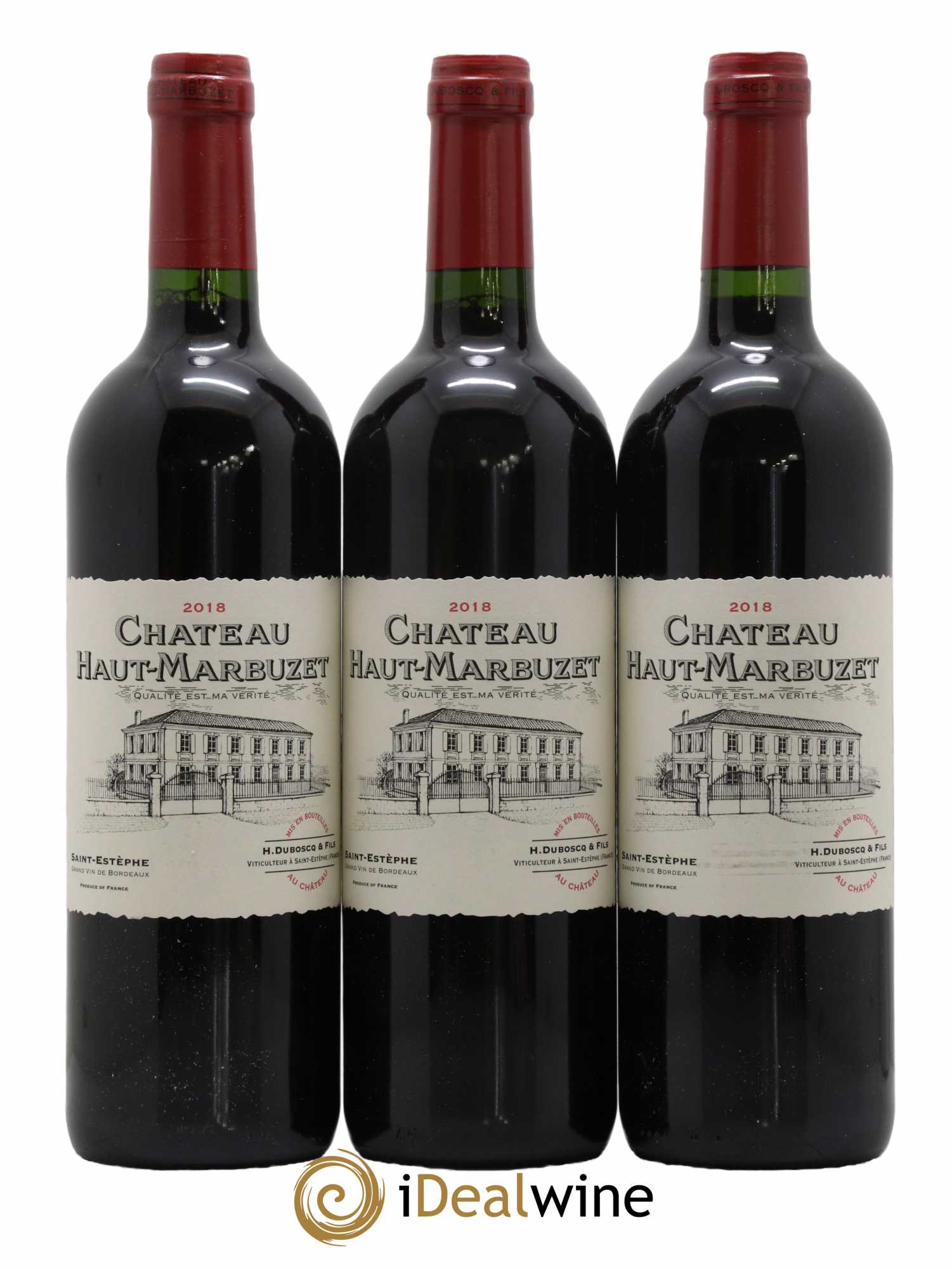 Château Haut Marbuzet 2018 - Lot de 6 bouteilles - 2