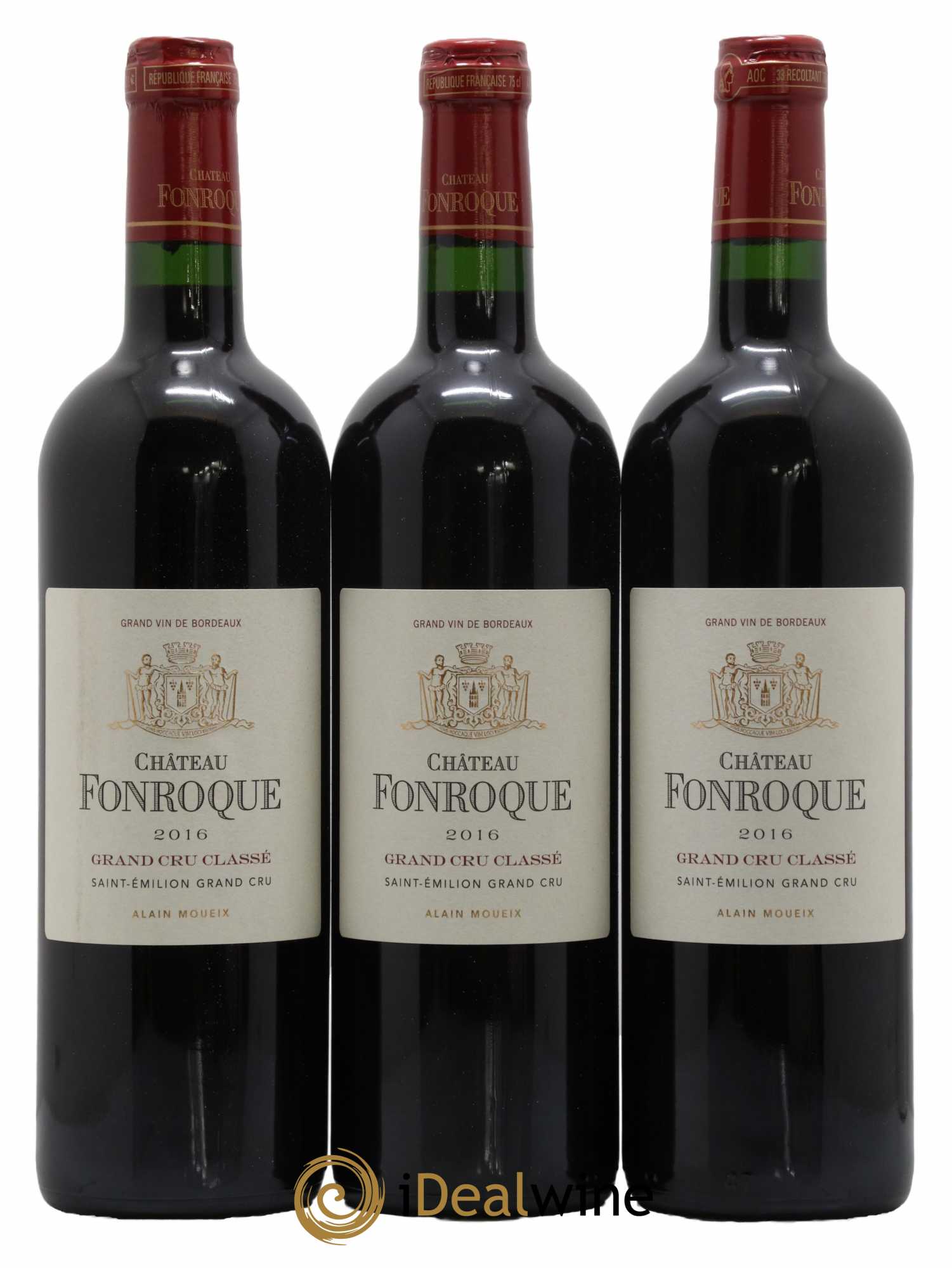 Château Fonroque Grand Cru Classé 2016 - Lot of 6 bottles - 1