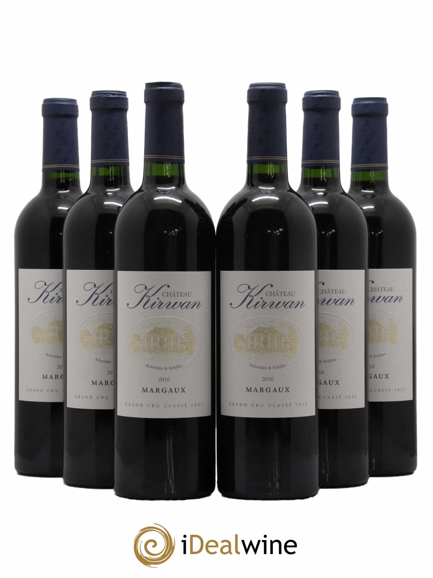 Château Kirwan 3ème Grand Cru Classé 2016 - Lot de 6 bouteilles - 0