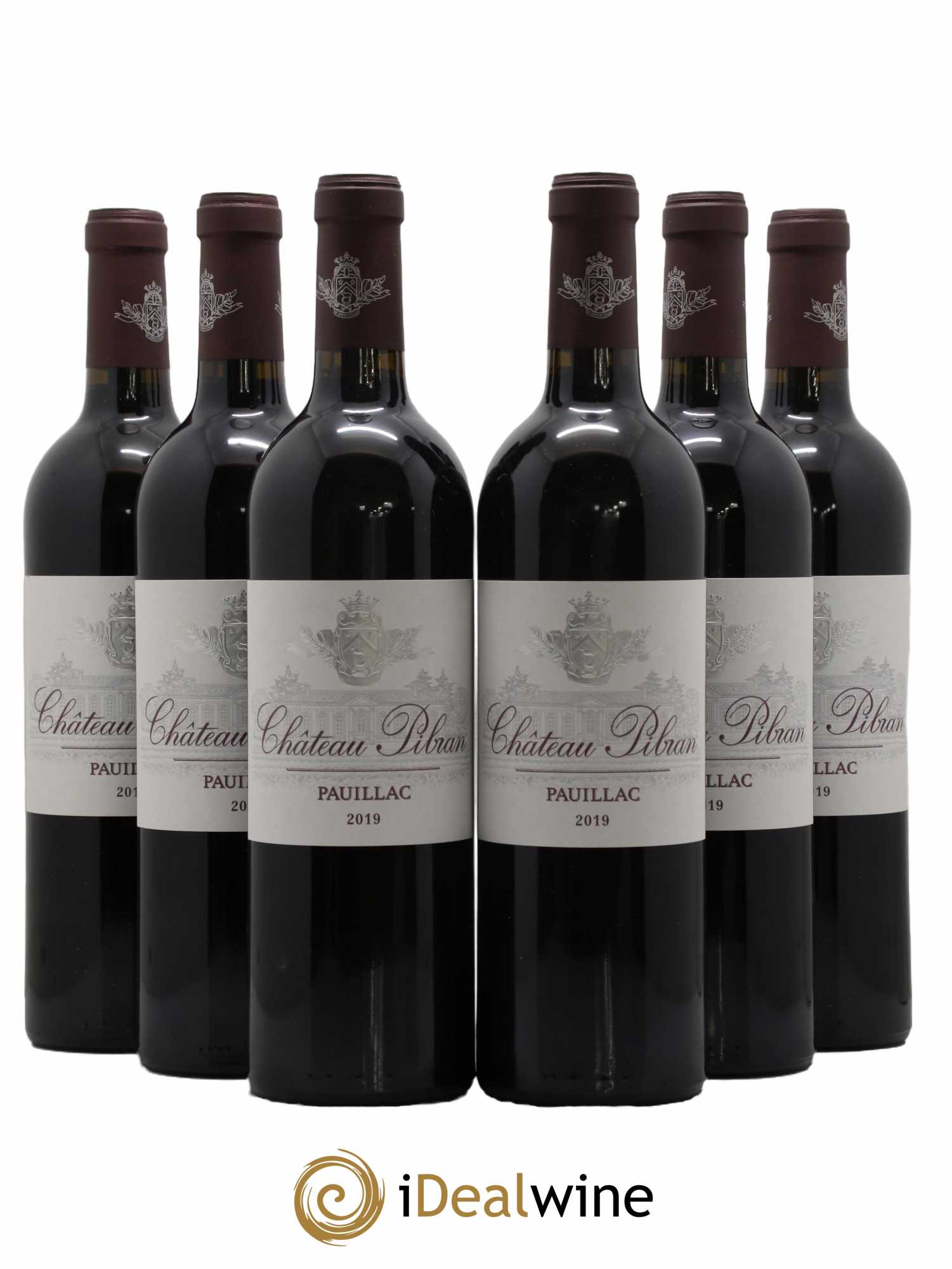 Château Pibran 2019 - Lot de 6 bouteilles - 0