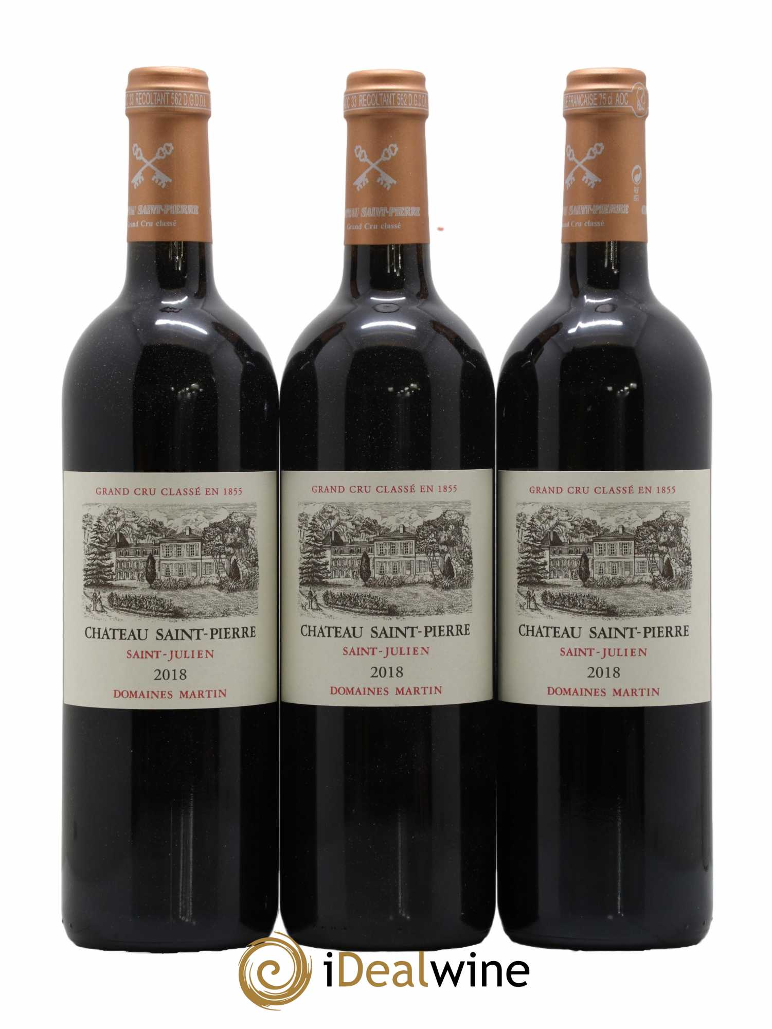 Château Saint-Pierre 4ème Grand Cru Classé 2018 - Lot de 6 bouteilles - 2