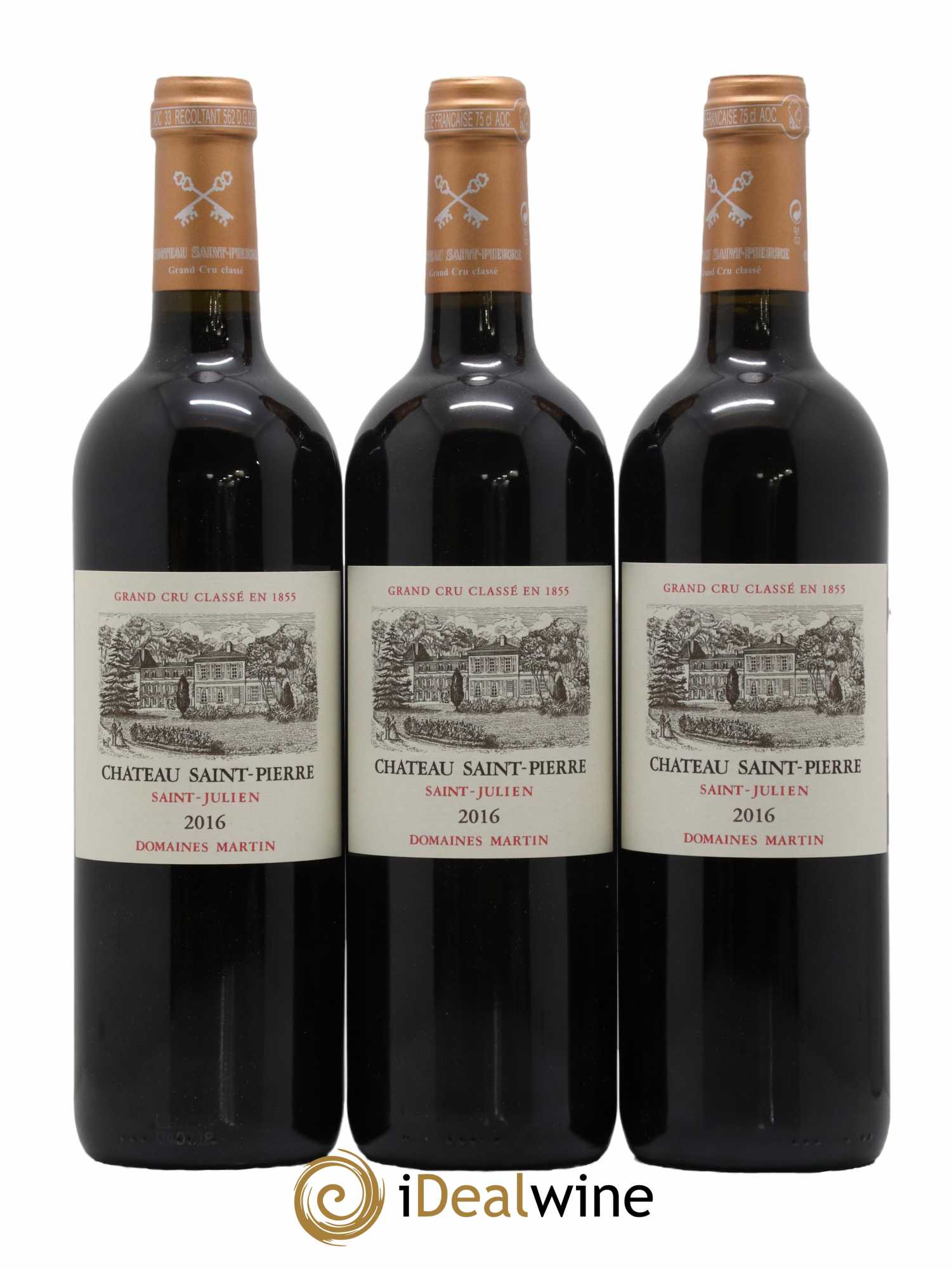 Château Saint-Pierre 4ème Grand Cru Classé 2016 - Lot de 6 bouteilles - 2