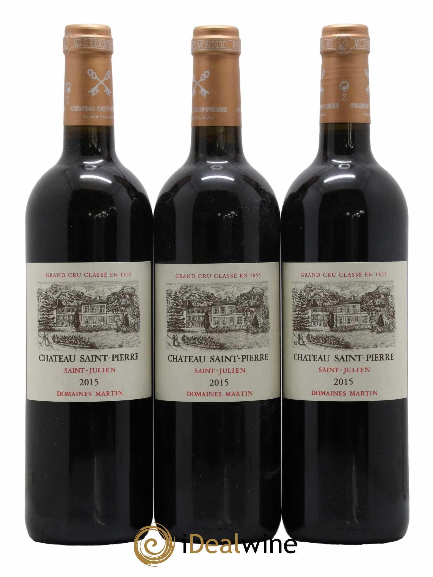 Château Saint-Pierre 4ème Grand Cru Classé 2015 - Lot de 6 bouteilles - 2
