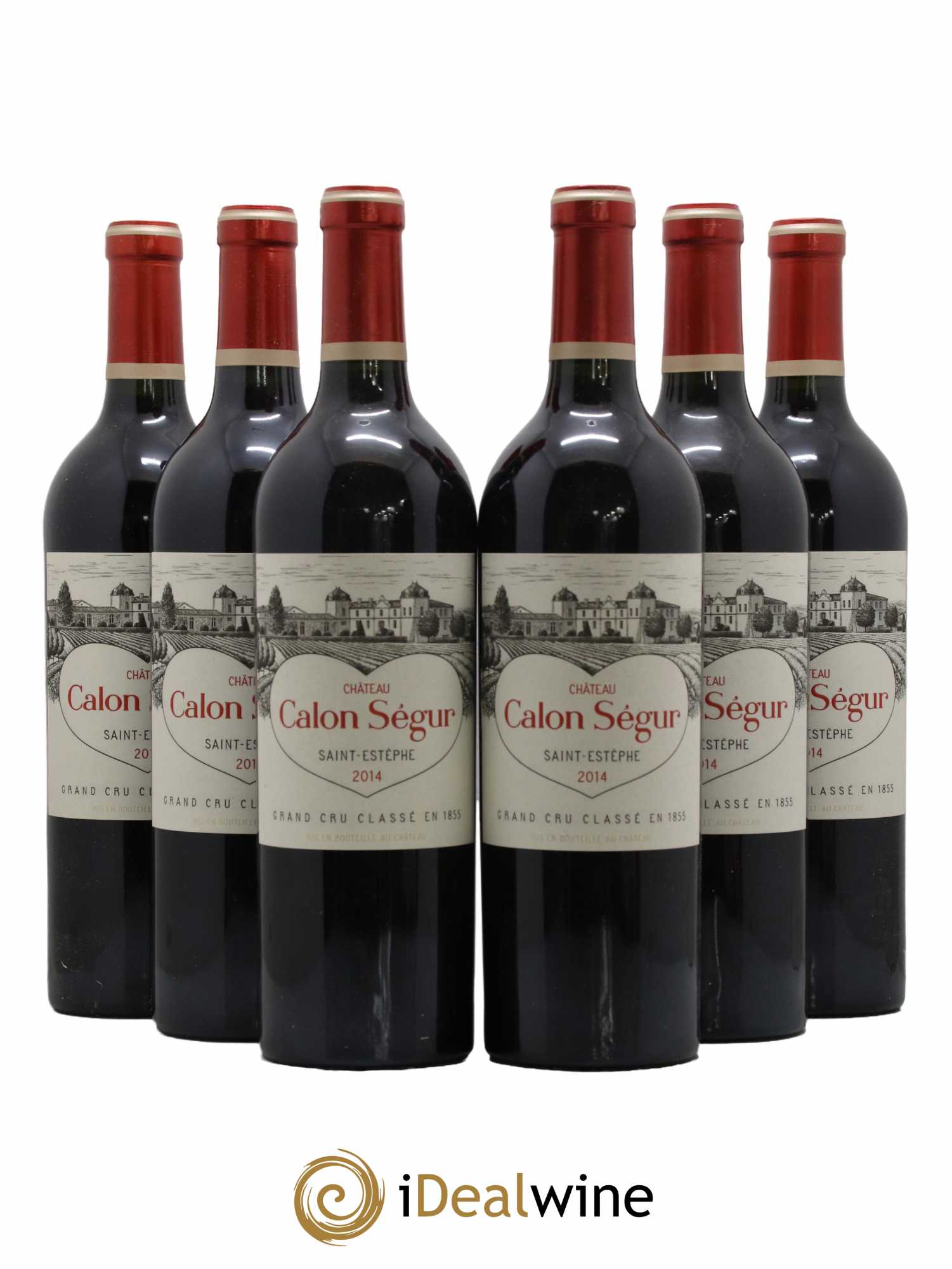 Château Calon Ségur 3ème Grand Cru Classé 2014 - Lot de 6 bouteilles - 0