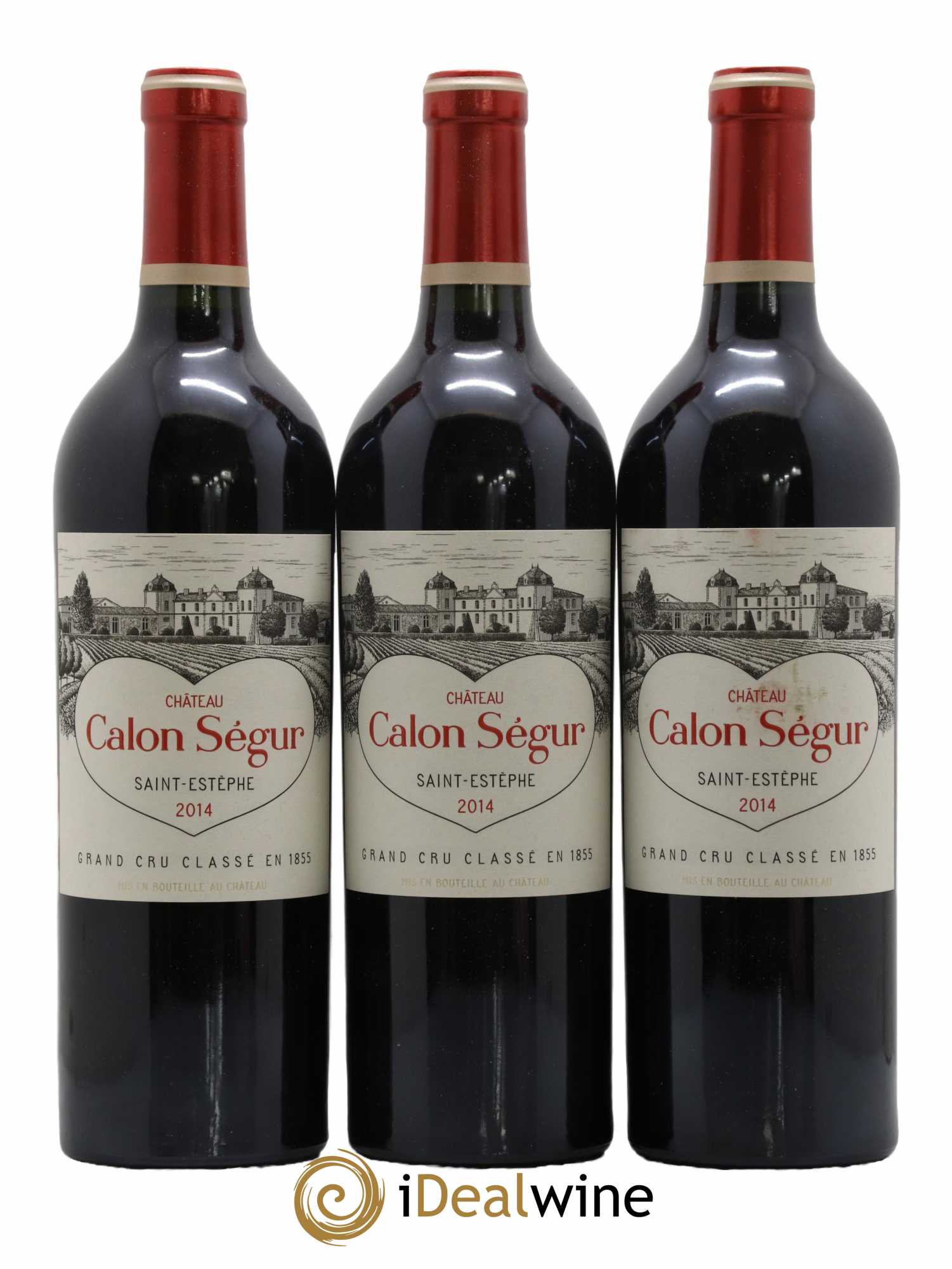 Château Calon Ségur 3ème Grand Cru Classé 2014 - Lot de 6 bouteilles - 1