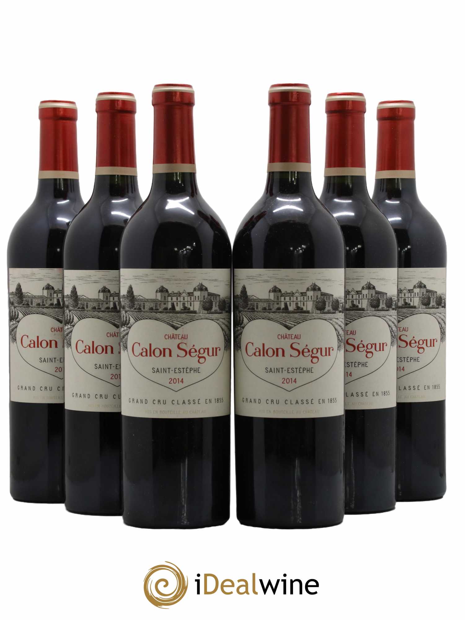 Château Calon Ségur 3ème Grand Cru Classé 2014 - Lot de 6 bouteilles - 0