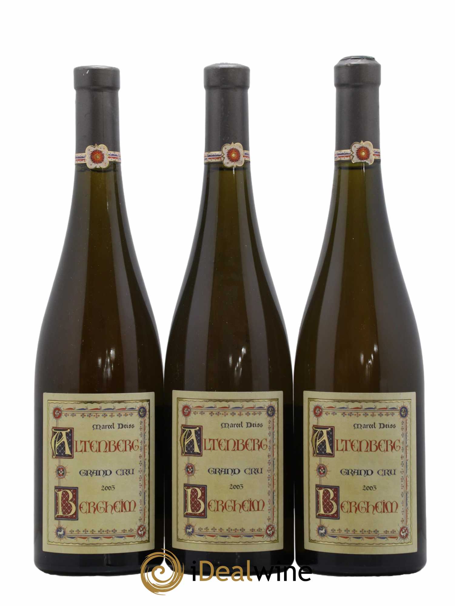 Alsace Grand Cru Altenberg de Bergheim Marcel Deiss (Domaine) 2003 - Posten von 3 Flaschen - 0