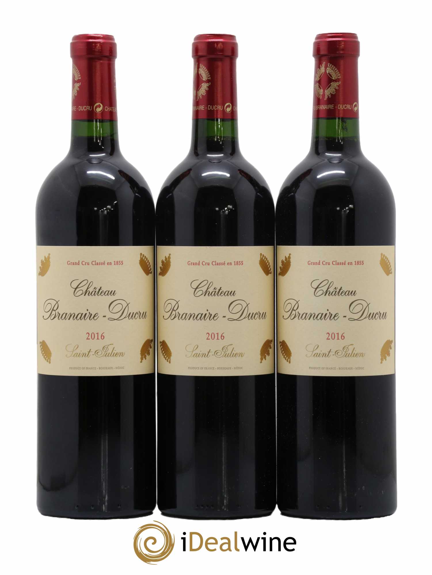 Château Branaire Ducru 4ème Grand Cru Classé 2016 - Lot de 6 bouteilles - 2