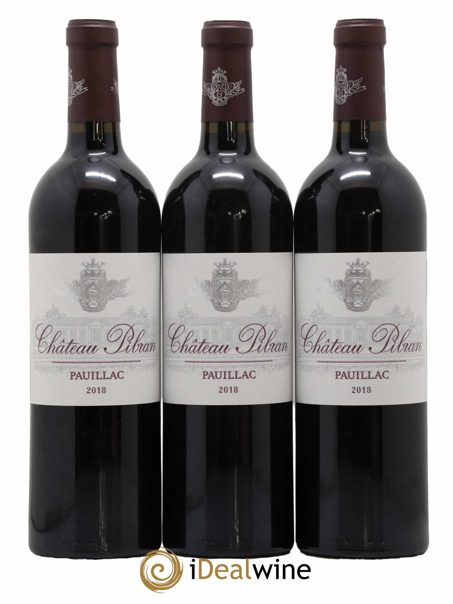 Château Pibran 2018 - Lot de 6 bouteilles - 1