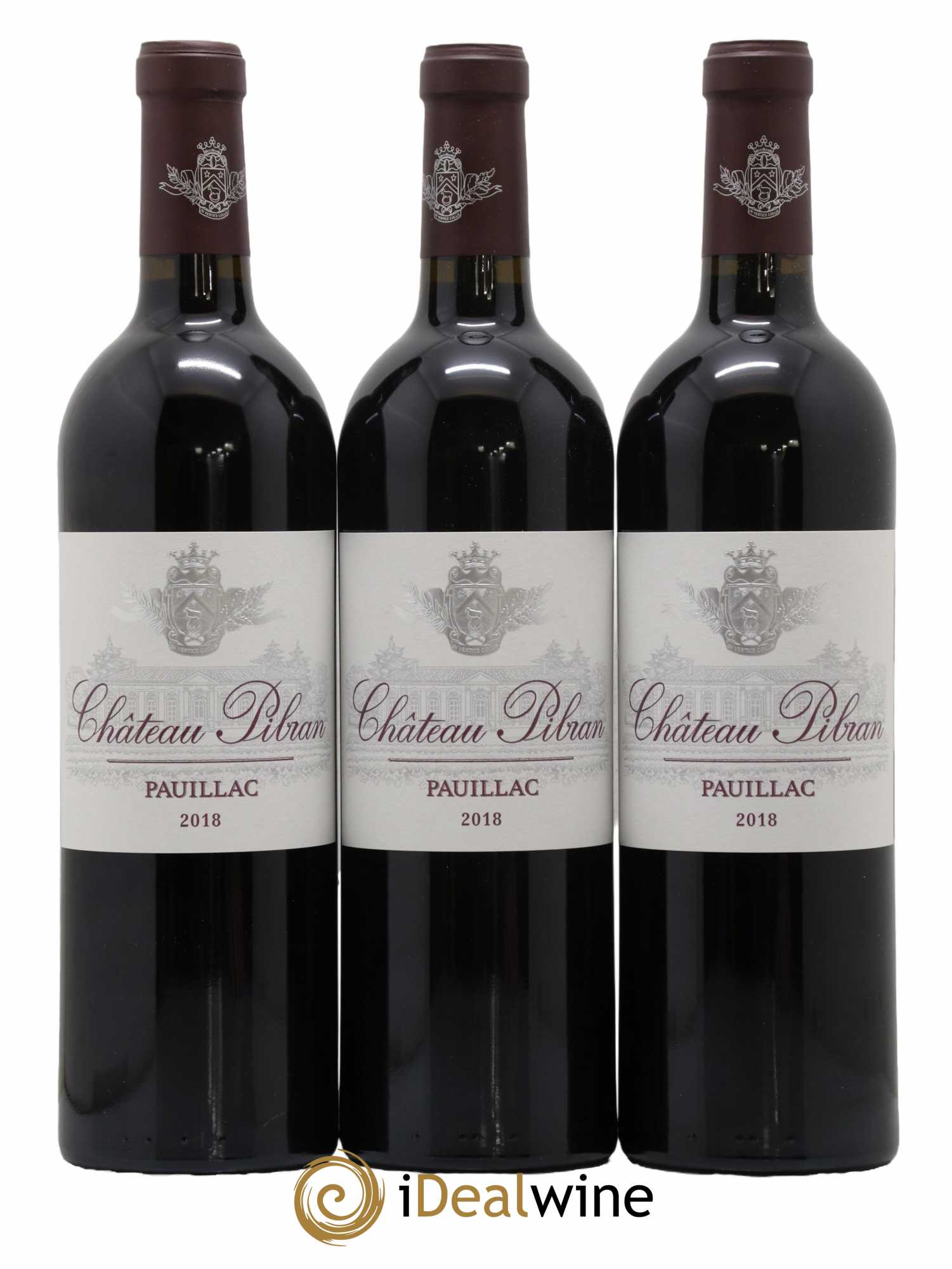 Château Pibran 2018 - Lot de 6 bouteilles - 2