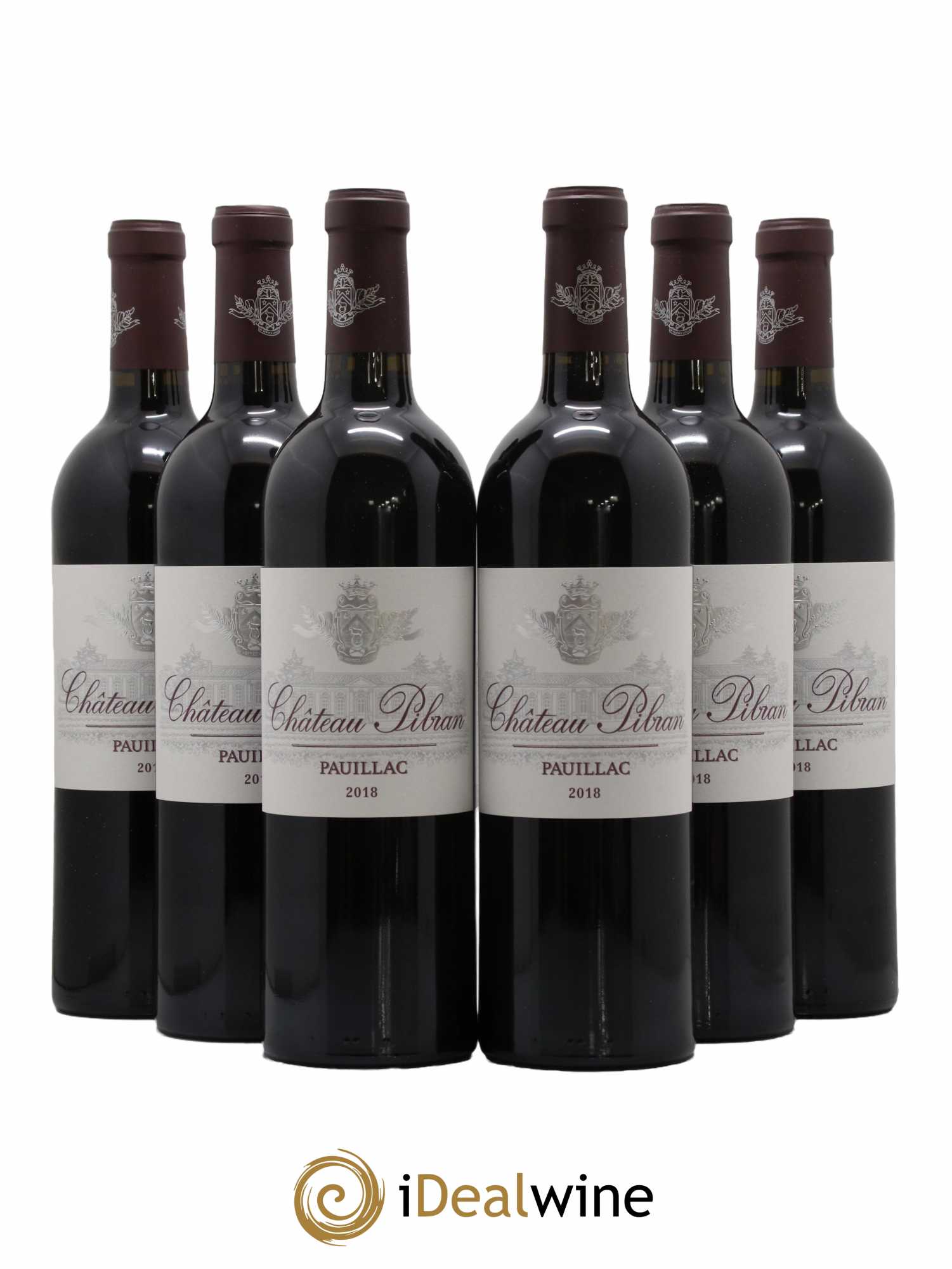 Château Pibran 2018 - Lot de 6 bouteilles - 0