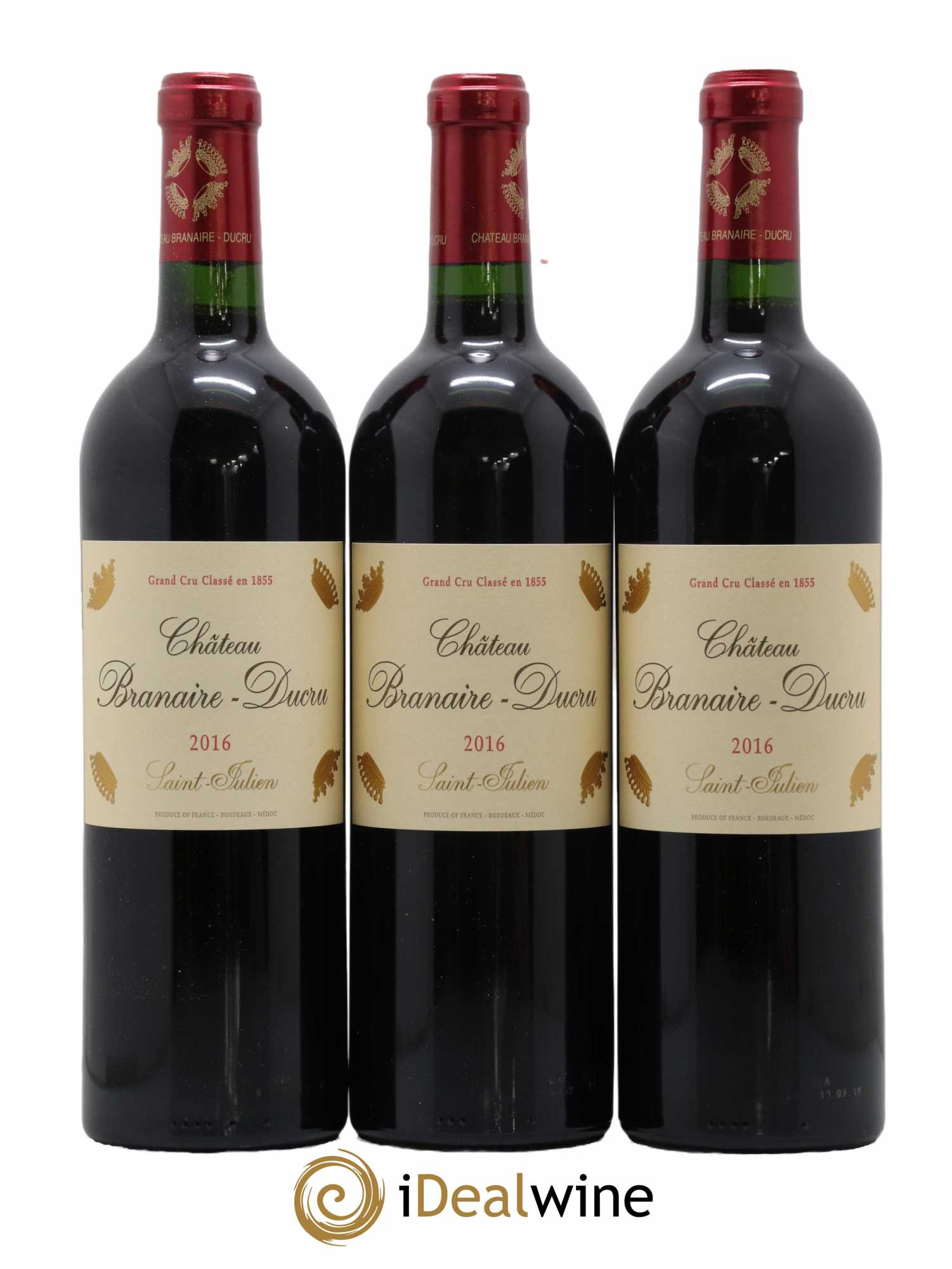 Château Branaire Ducru 4ème Grand Cru Classé 2016 - Lot de 6 bouteilles - 2