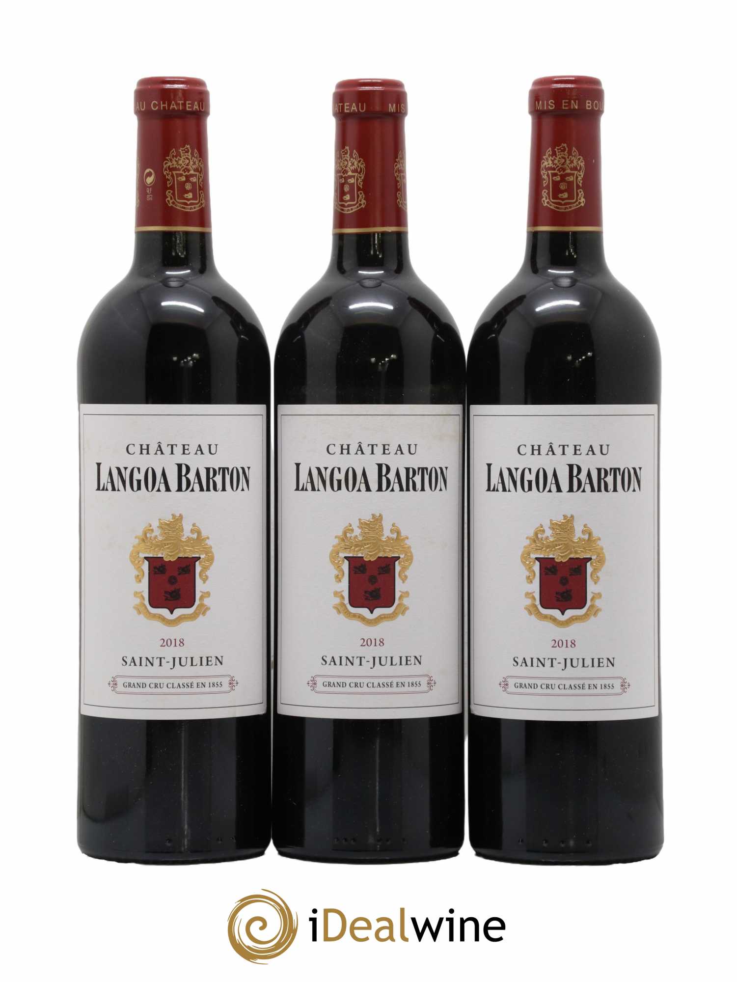 Château Langoa Barton 3ème Grand Cru Classé 2018 - Lot de 6 bouteilles - 2