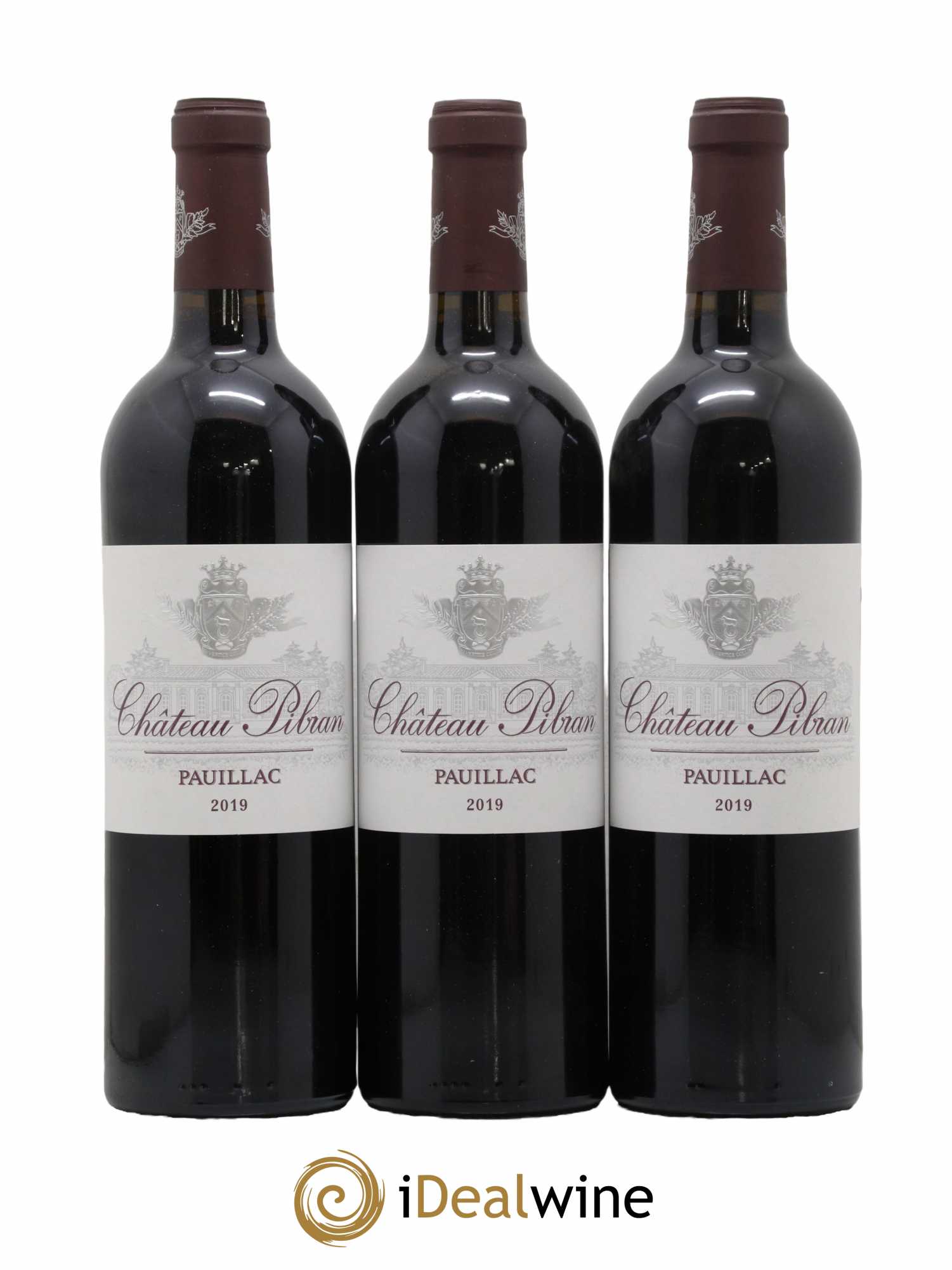 Château Pibran 2019 - Lot de 6 bouteilles - 1