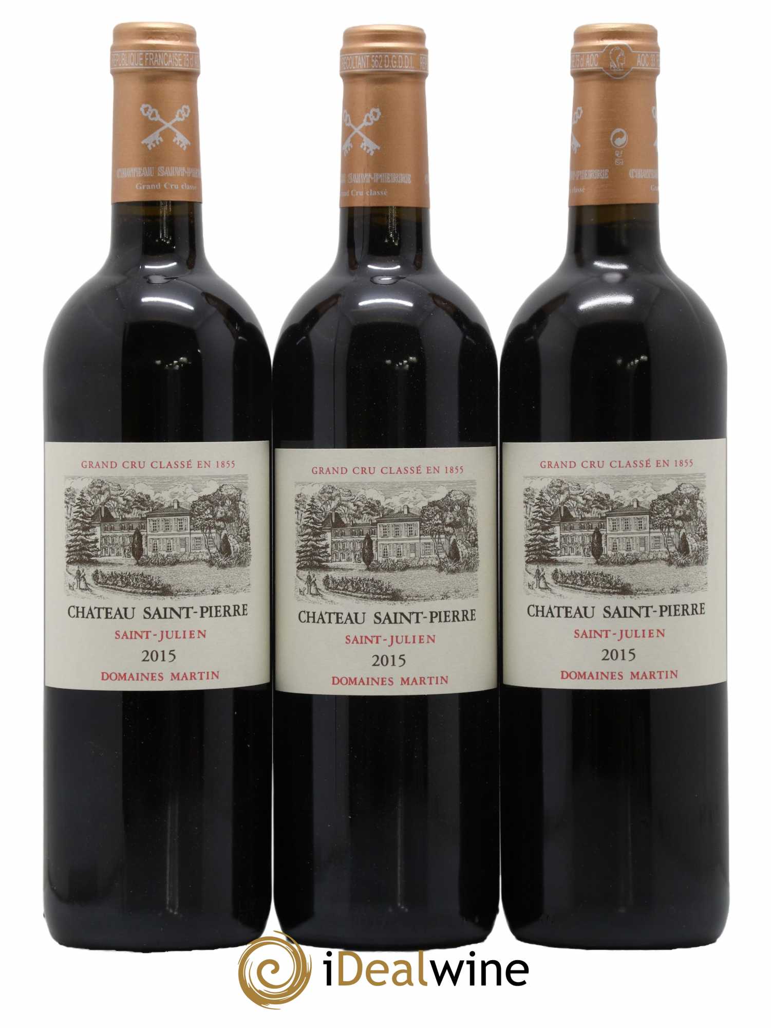 Château Saint-Pierre 4ème Grand Cru Classé 2015 - Lot de 6 bouteilles - 2