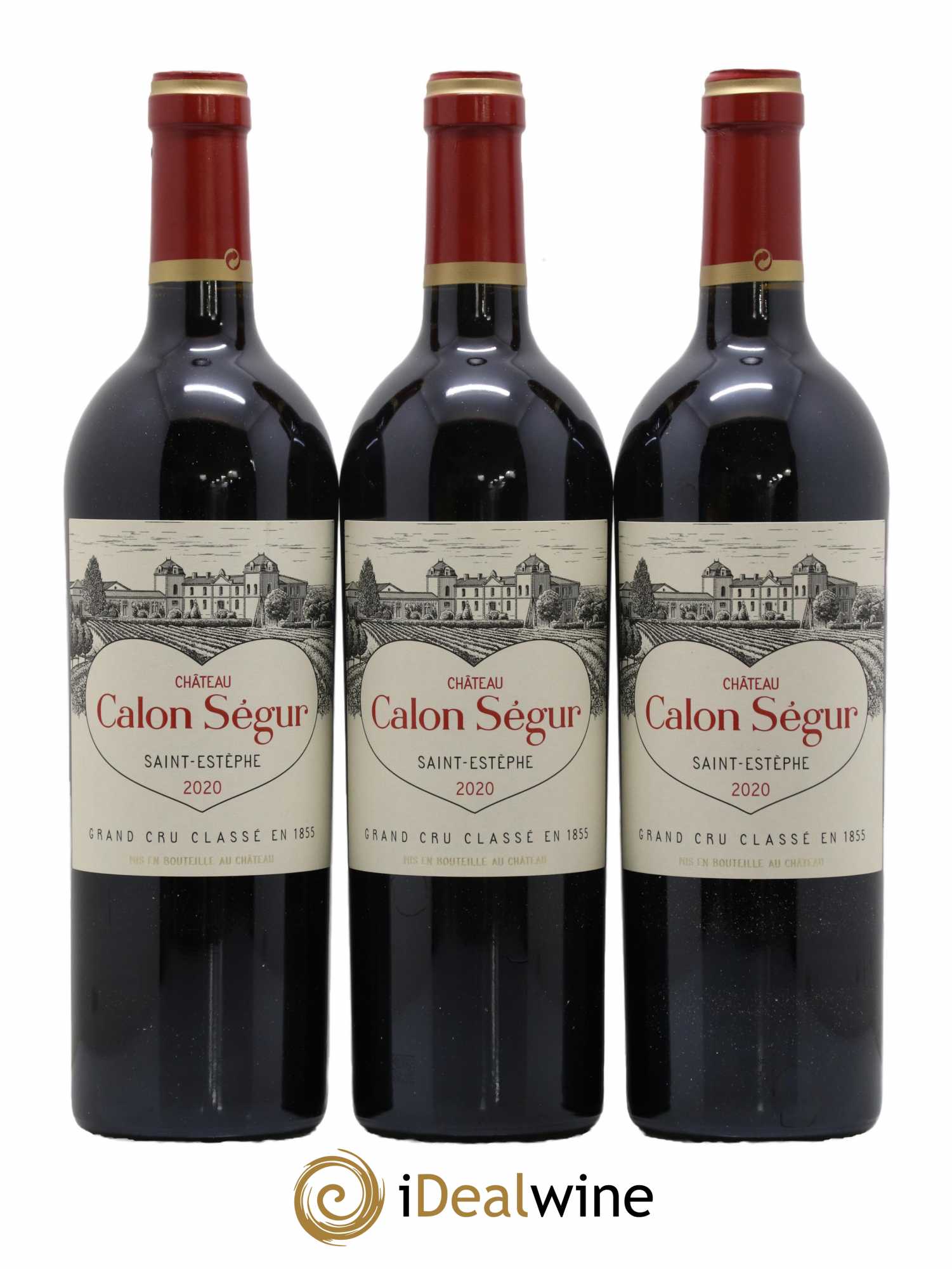 Château Calon Ségur 3ème Grand Cru Classé 2020 - Lot de 6 bouteilles - 1