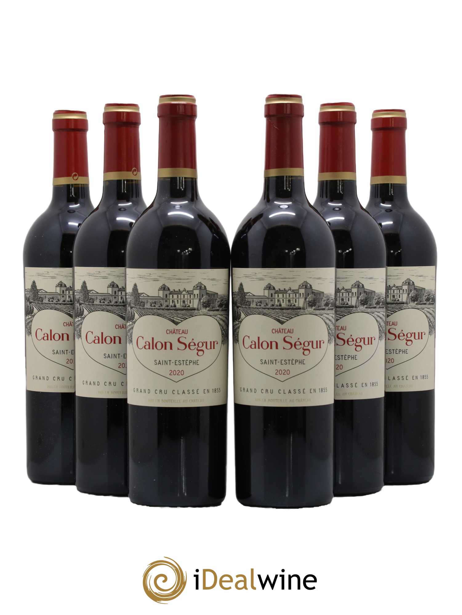 Château Calon Ségur 3ème Grand Cru Classé 2020 - Lot de 6 bouteilles - 0