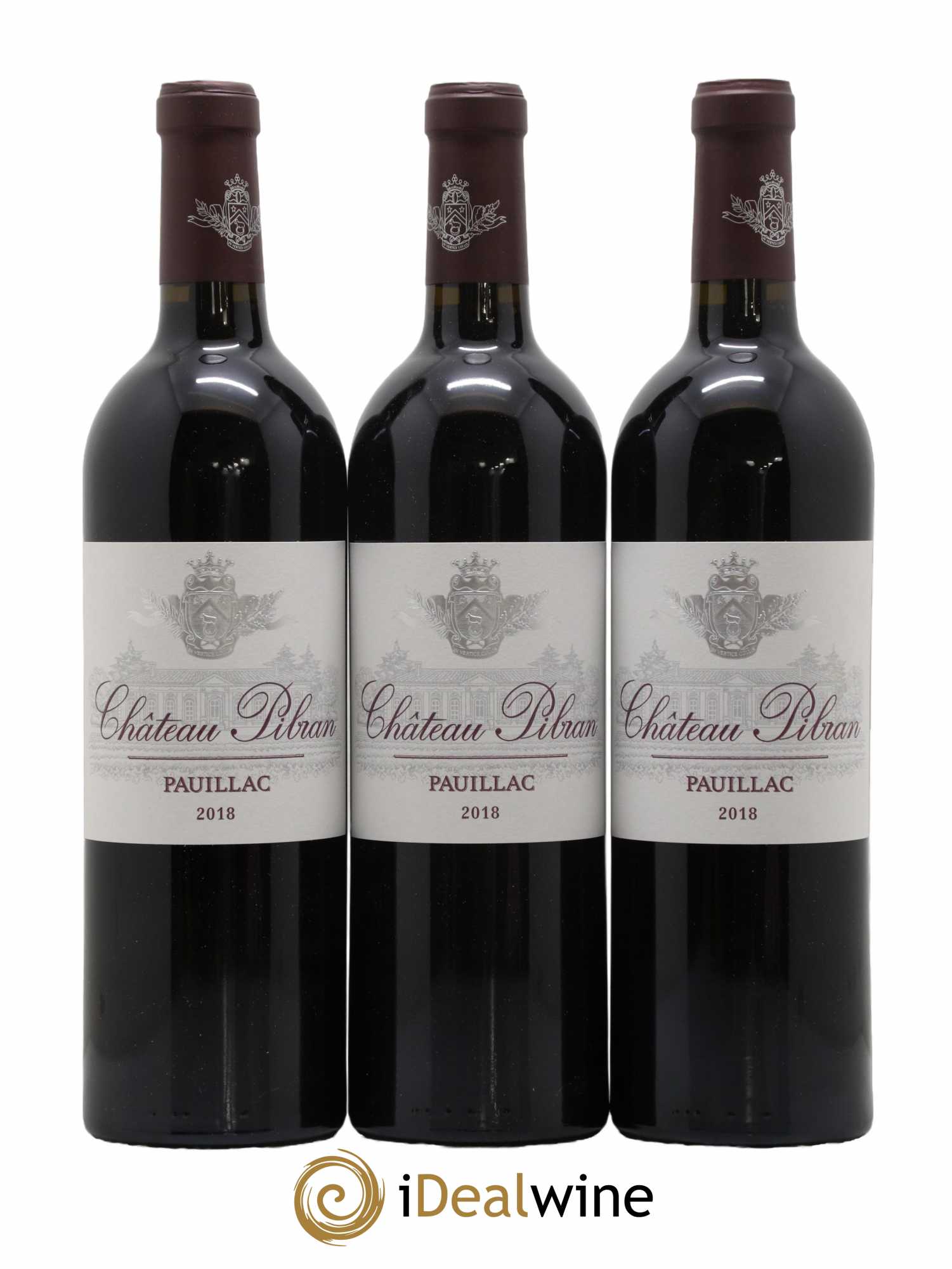 Château Pibran 2018 - Lot de 6 bouteilles - 1