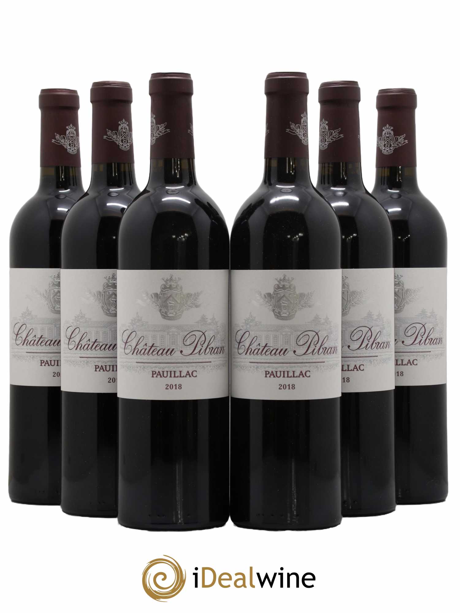 Château Pibran 2018 - Lot de 6 bouteilles - 0