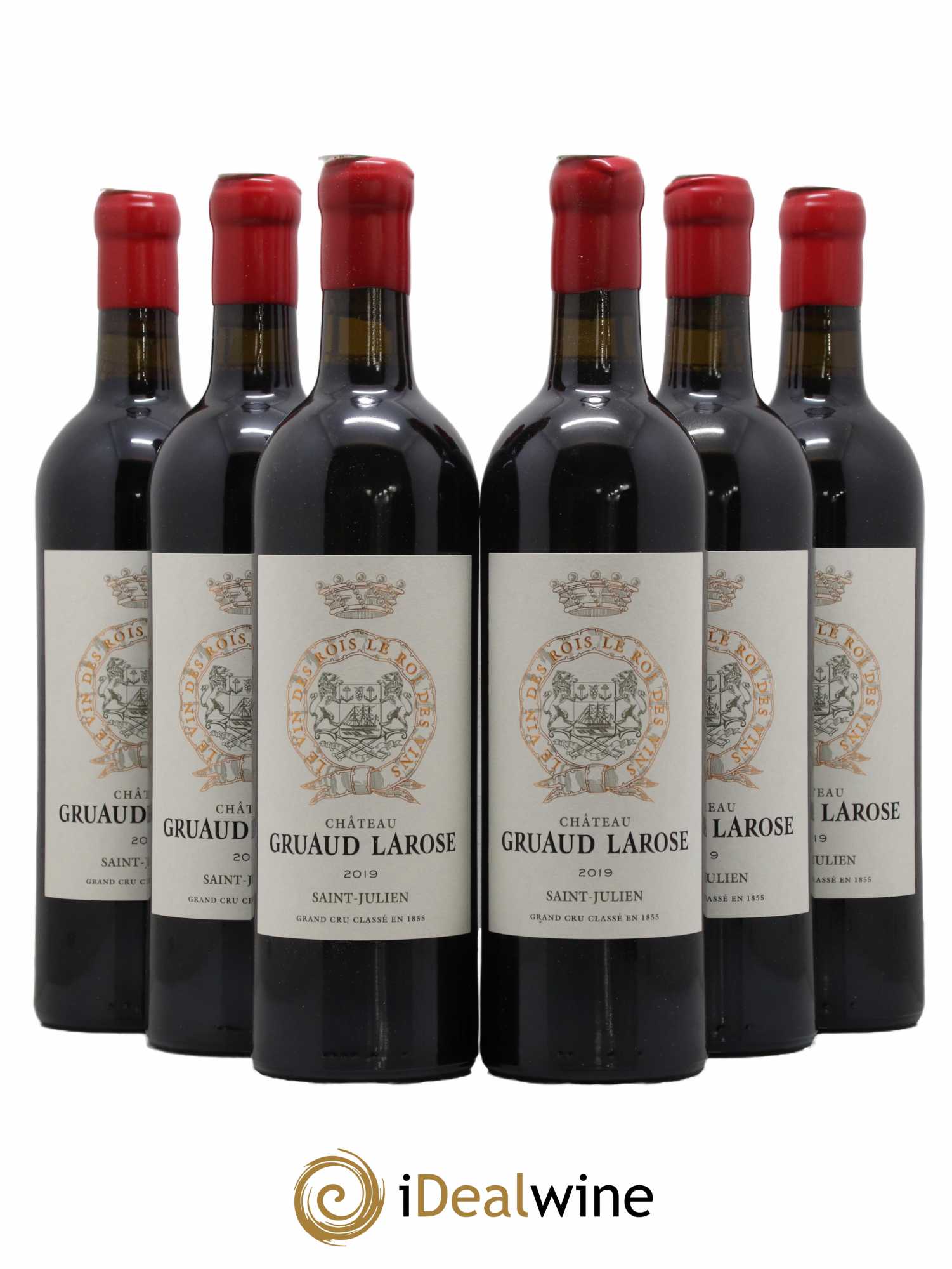 Château Gruaud Larose 2ème Grand Cru Classé 2019 - Lot de 6 bouteilles - 0