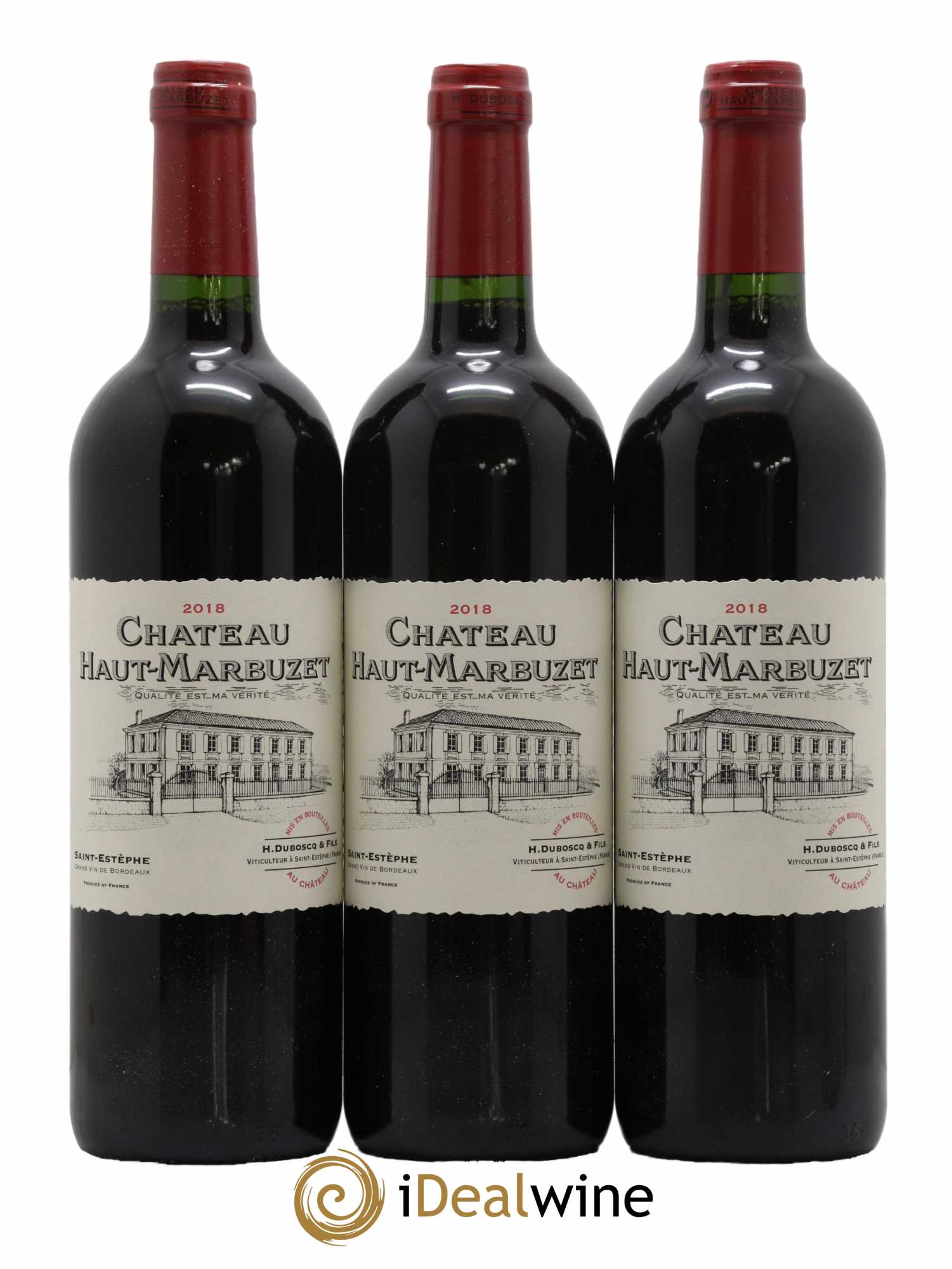 Château Haut Marbuzet 2018 - Lot de 6 bouteilles - 2