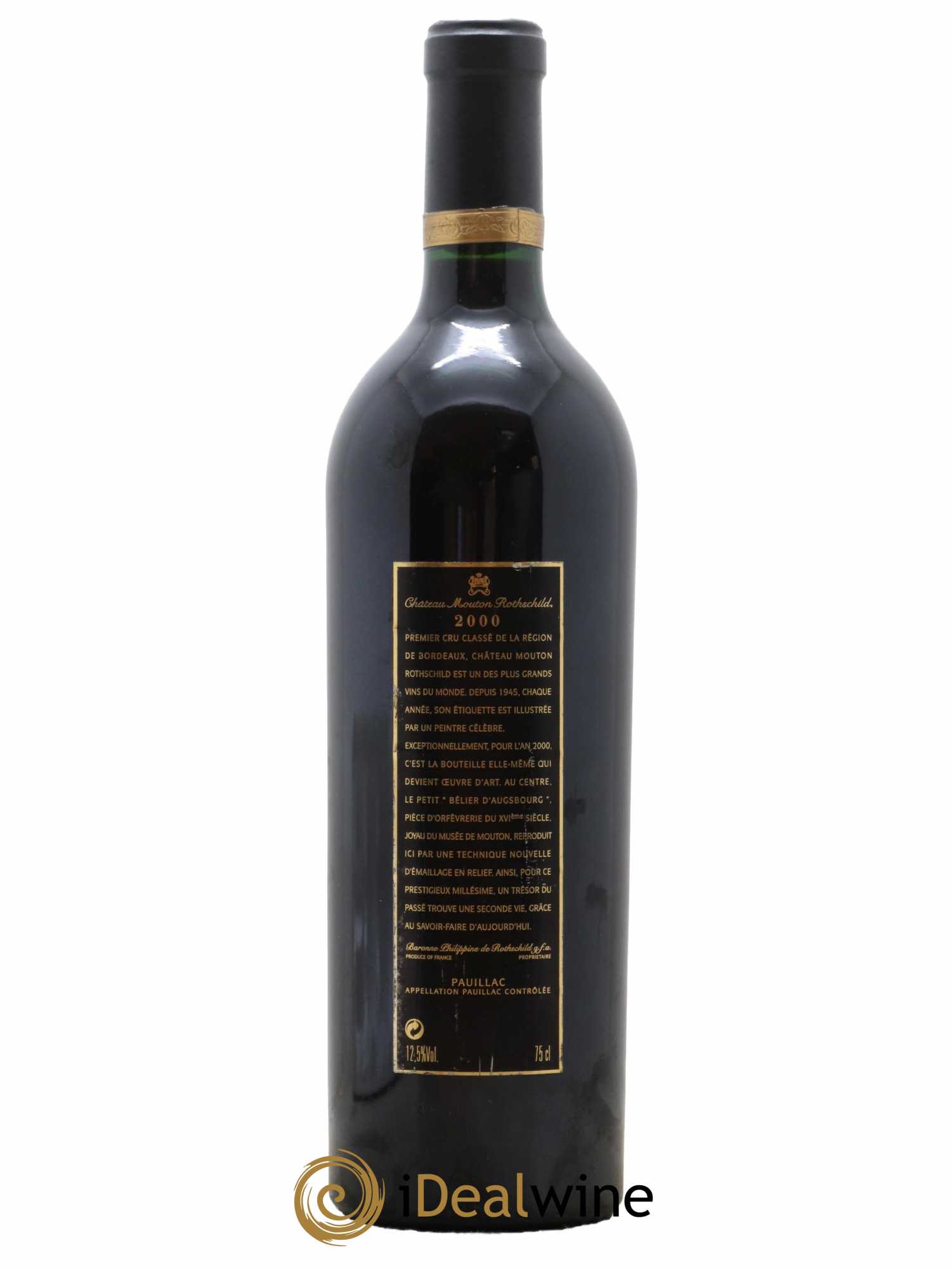 Château Mouton Rothschild 1er Grand Cru Classé 2000 - Lot of 1 bottle - 1