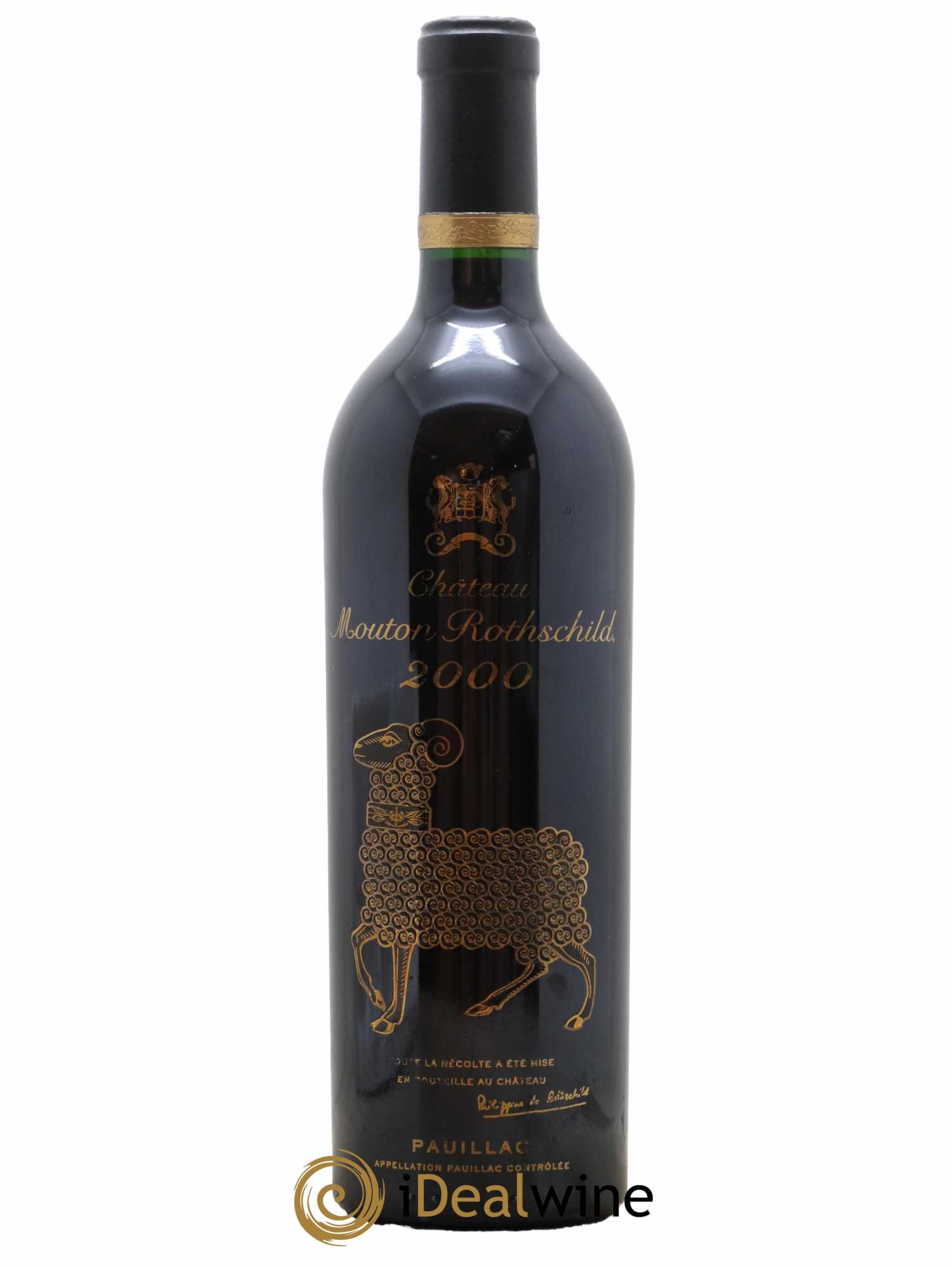 Château Mouton Rothschild 1er Grand Cru Classé 2000 - Lot of 1 bottle - 0