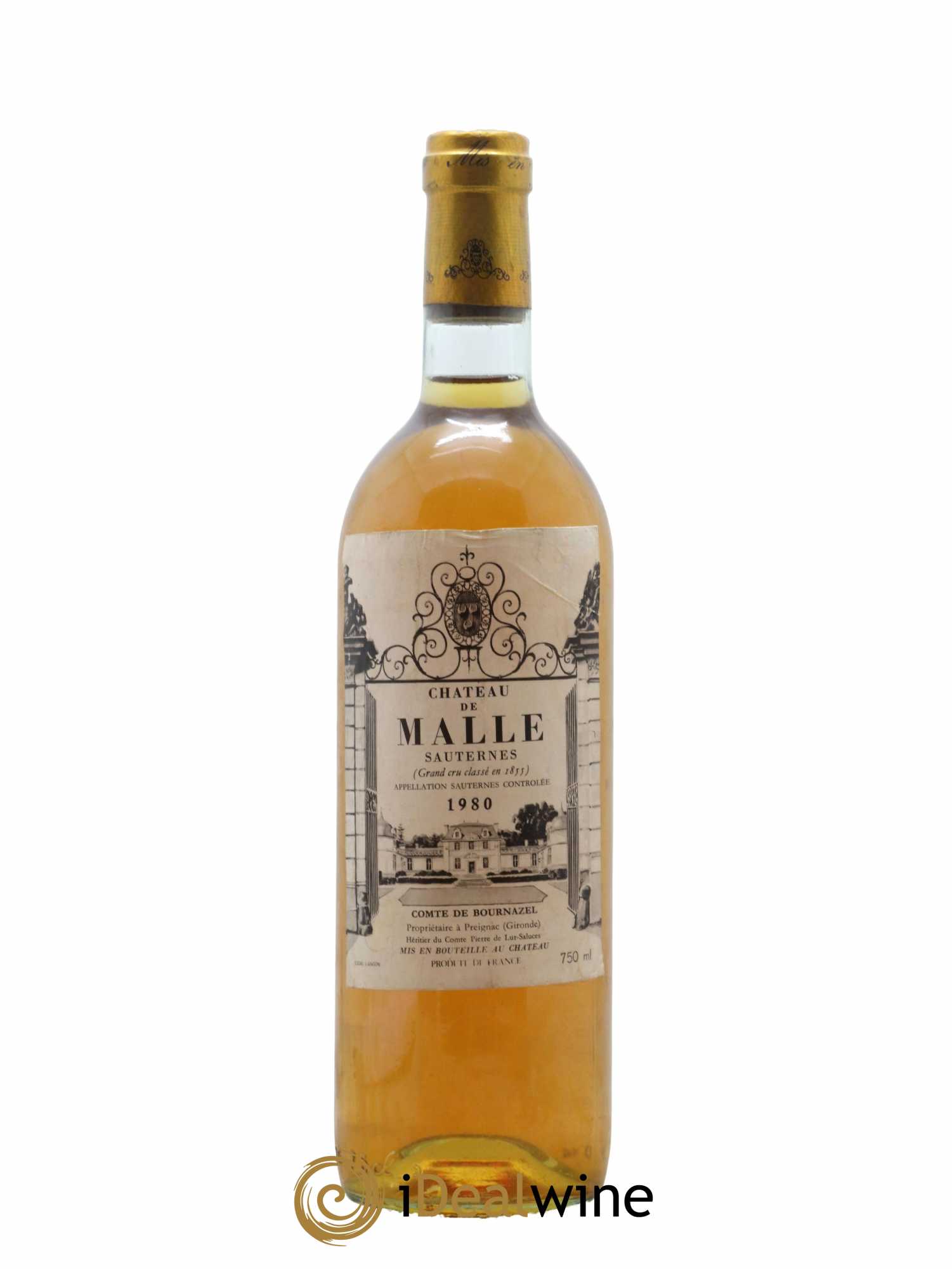 Château de Malle 2ème Grand Cru Classé 1980 - Lotto di 1 bottiglia - 0