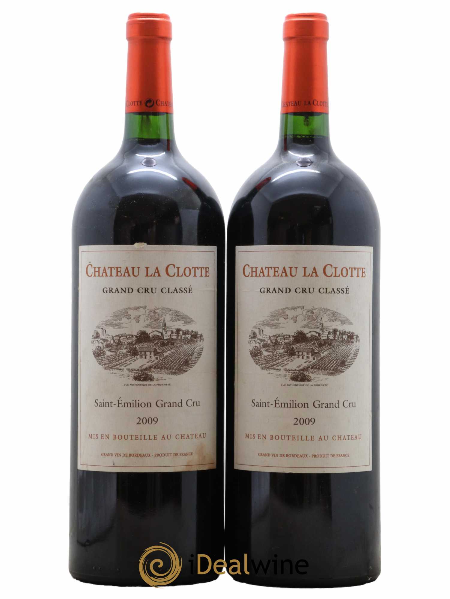 Château la Clotte 2009 - Lot de 2 bouteilles - 0