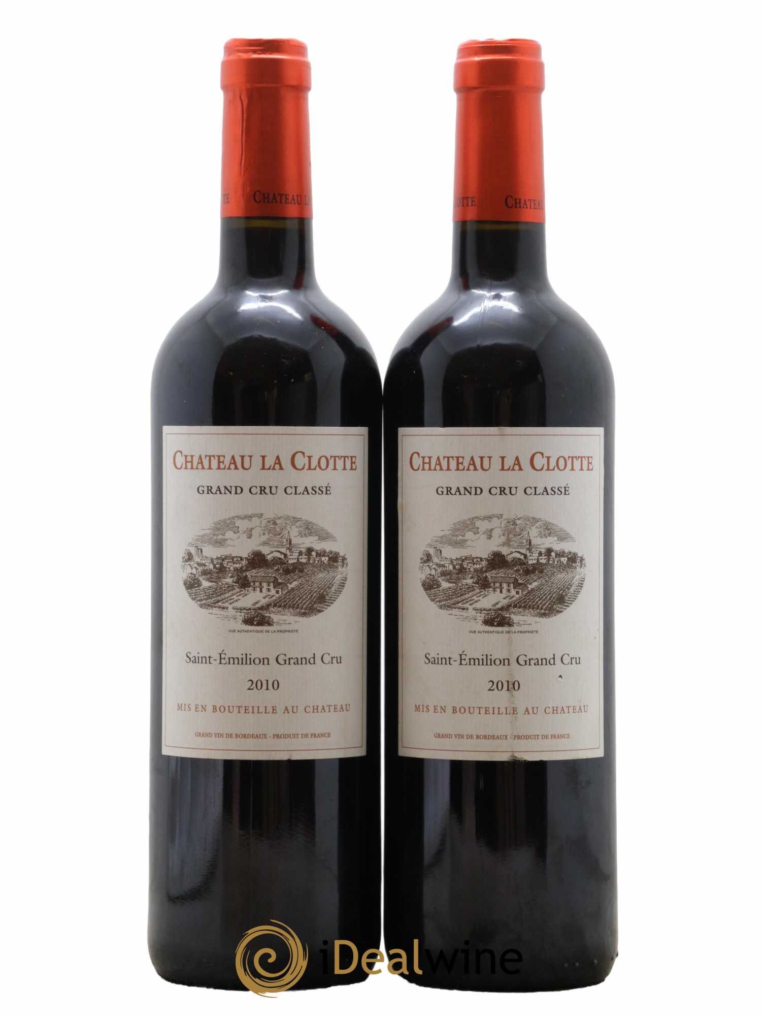 Château la Clotte 2010 - Lot de 2 bouteilles - 0