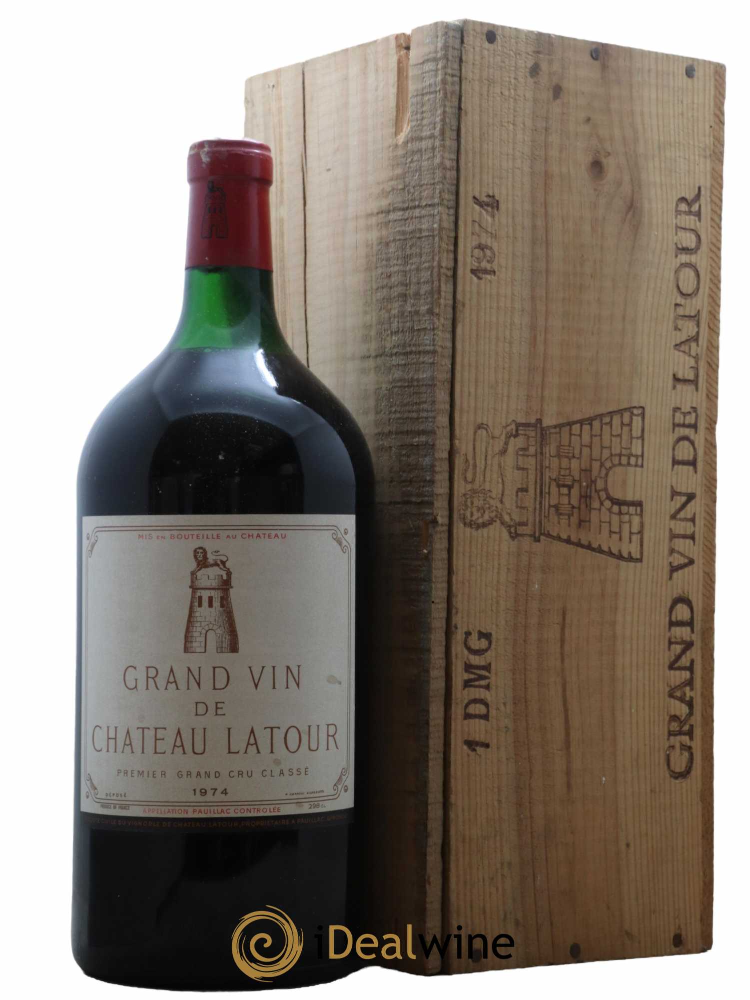Château Latour 1er Grand Cru Classé 1974 - Lotto di 1 jéroboam - 0
