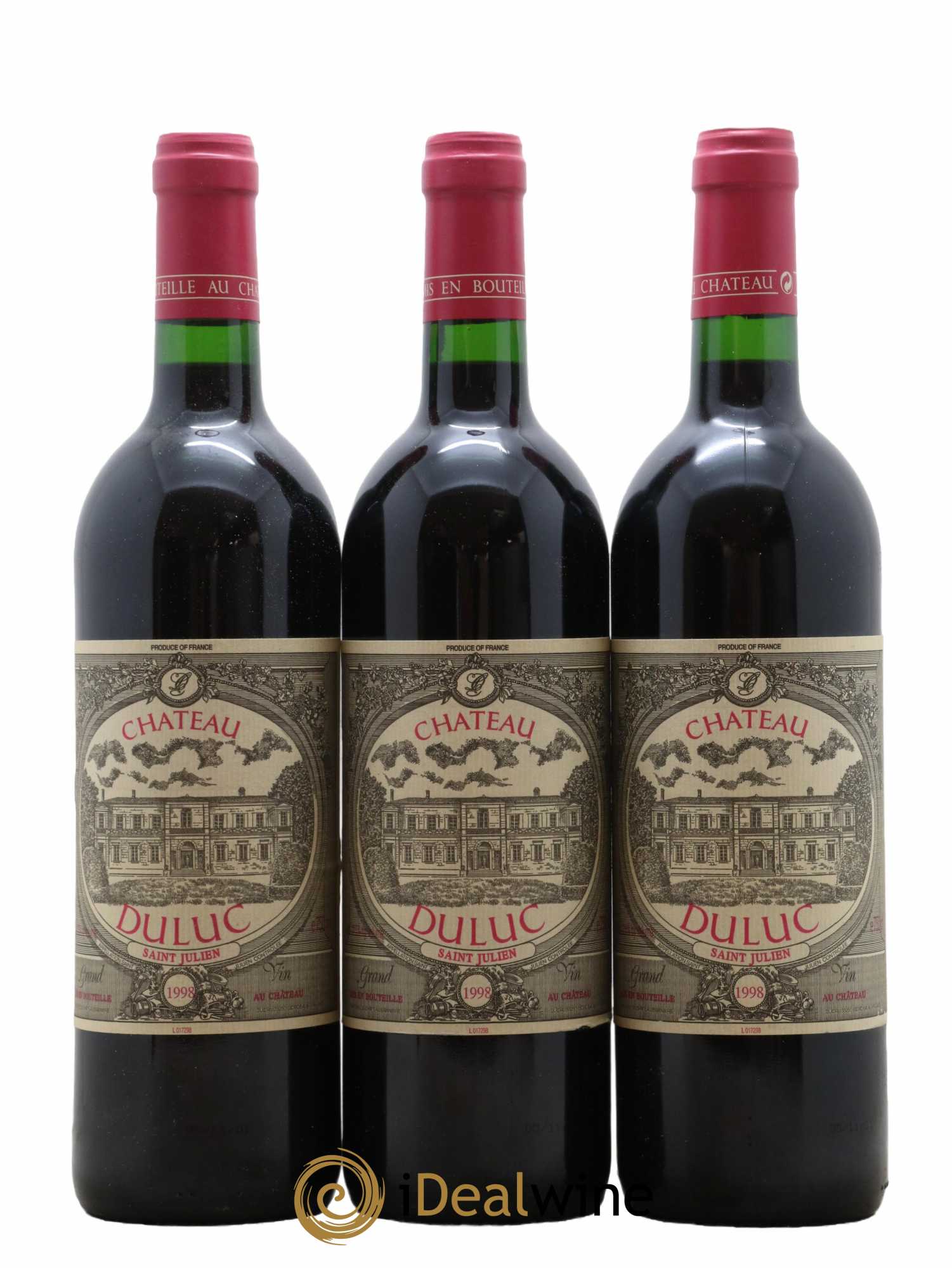 Duluc de Branaire Second Vin 1998 - Lot de 12 bouteilles - 3